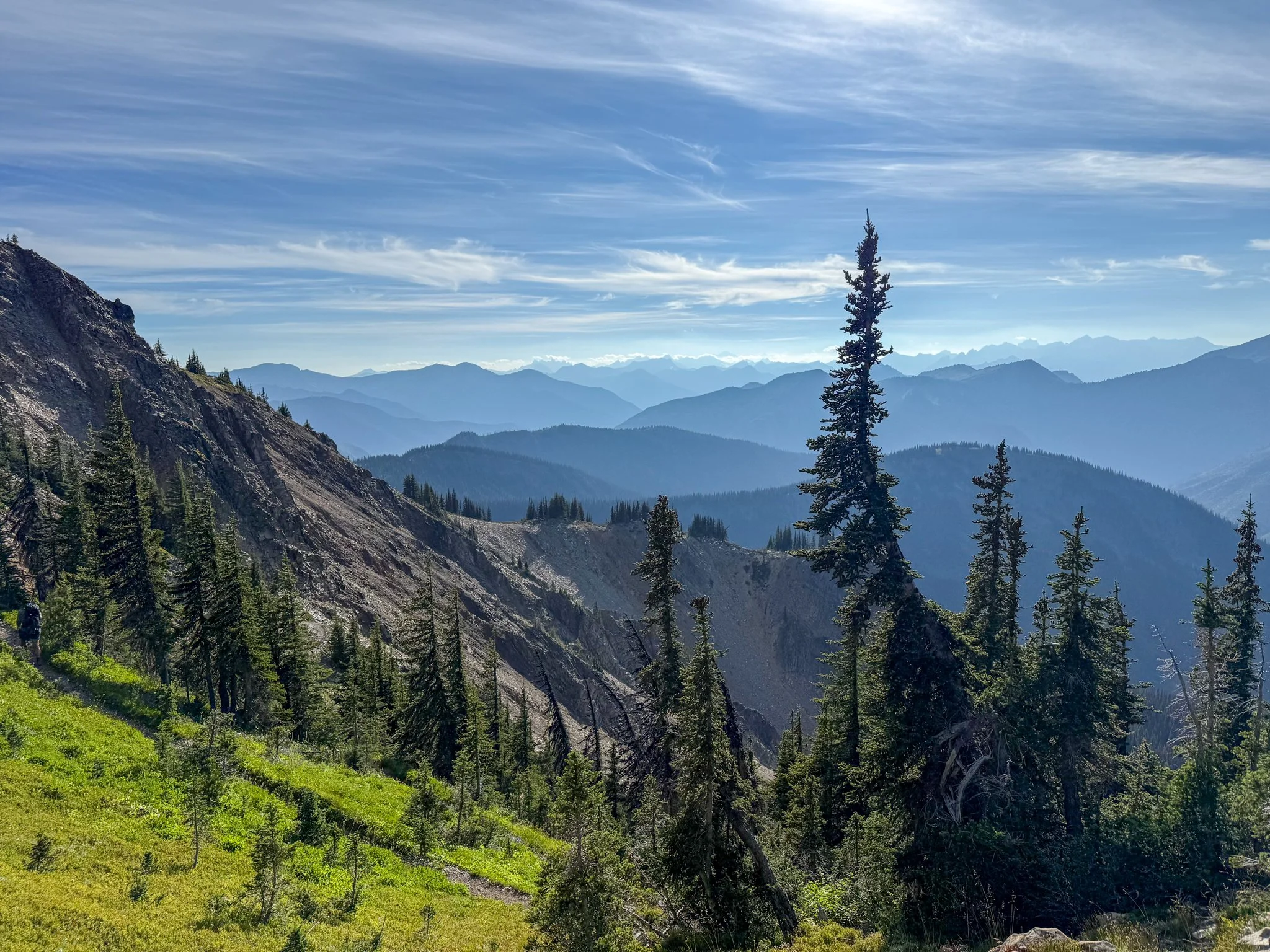  Open views heading back from the border 