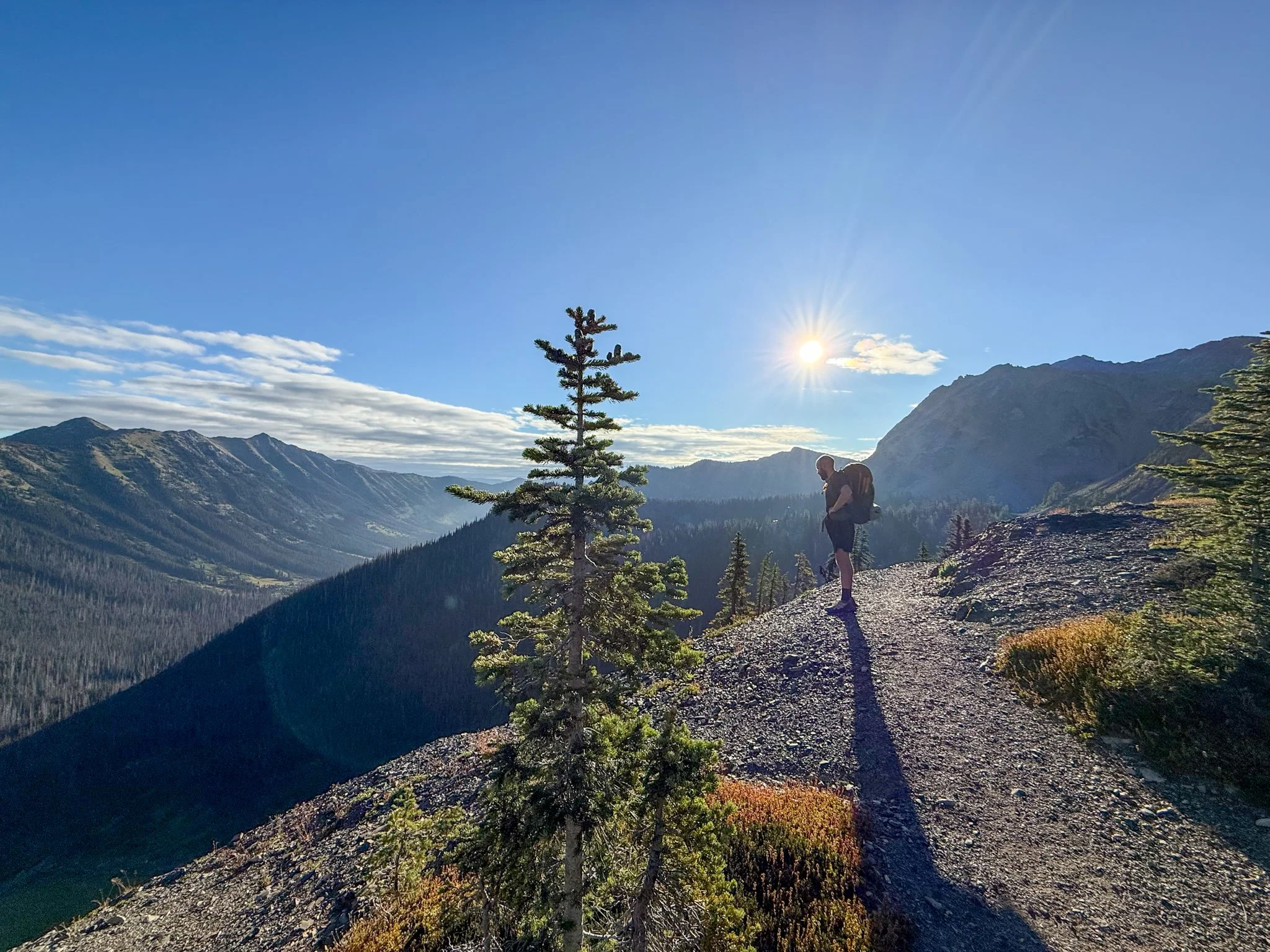  Enjoying the last bits of trail before Hart’s Pass 