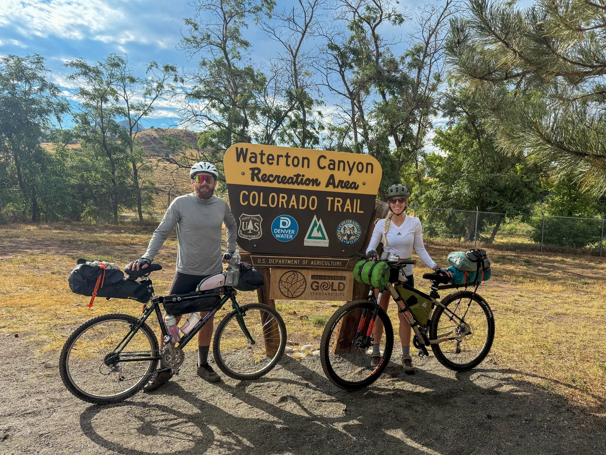  George and I on another adventure 