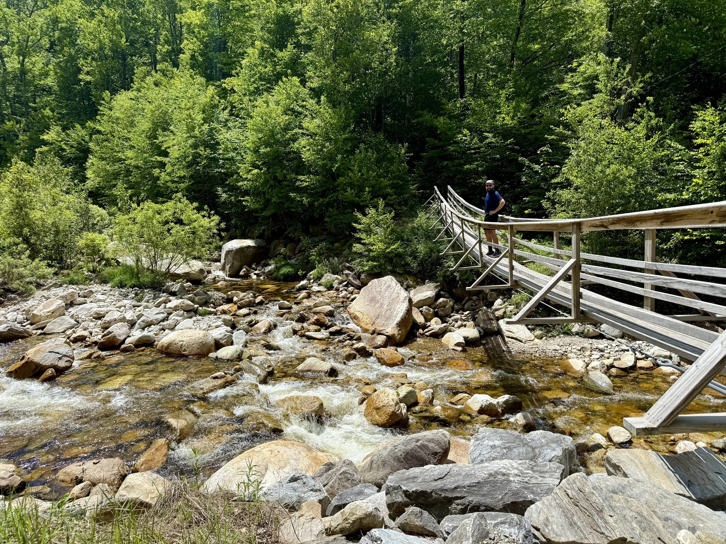  George on a bridge - guess I’m thankful for any bridge at all? 