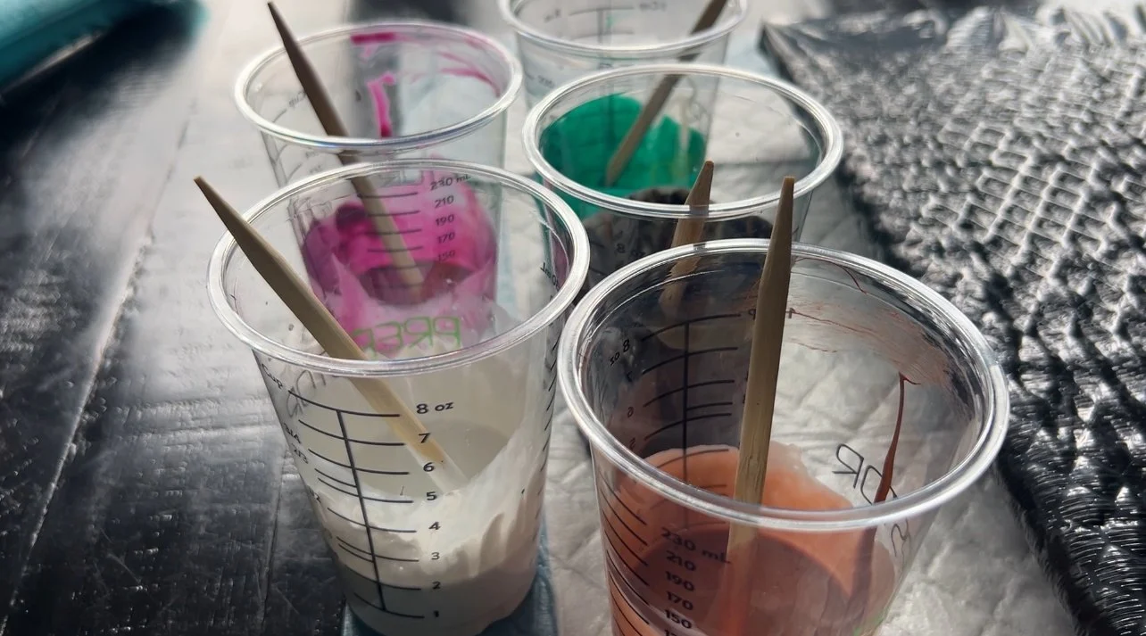 DIY Acrylic Paint Pour Wall Art with Four Colors | Easy Fluid Art Tutorial