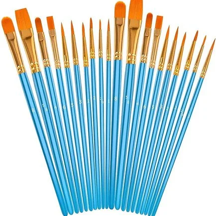 Acrylic Paint Brushes Set: Click To Shop - 
