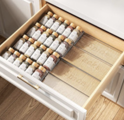 Spice Drawer Organizer: Click To Shop- 