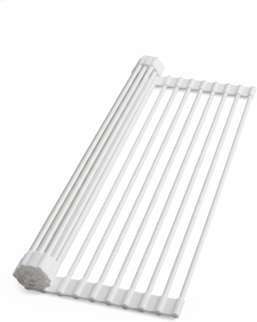 Roll Up Dish Drying Rack Over Sink: Click To Shop - 
