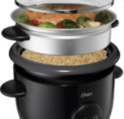 Nonstick 6-Cup Electric Rice Cooker: Click To Shop- 