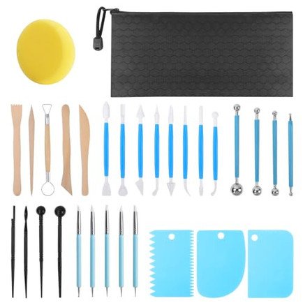 Clay Sculpting Tools Kit: Click To Shop - 