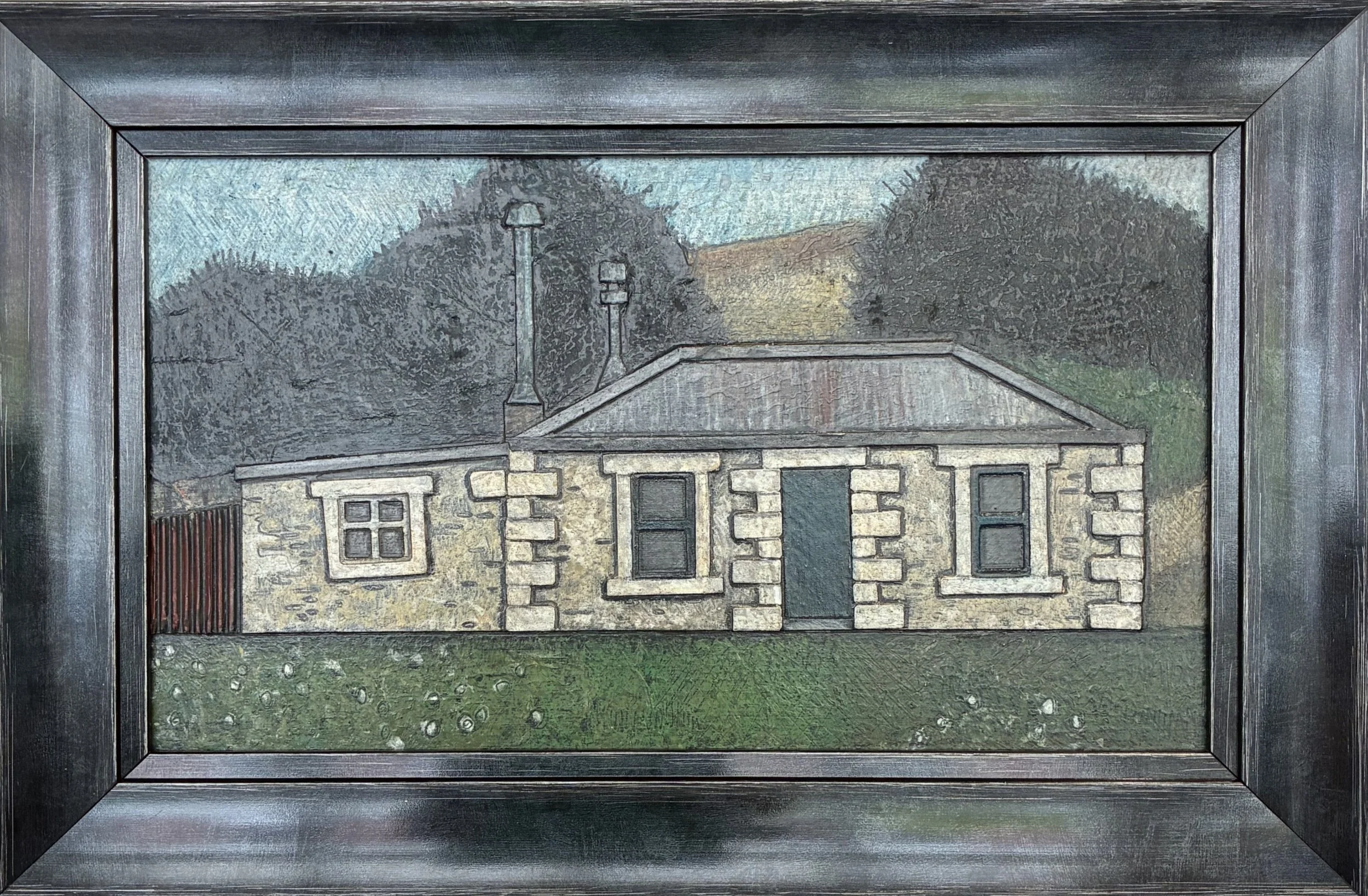 'Duffy's Cottage Near Kurow'
Frame Mixed Media
38cm x 25cm
$440