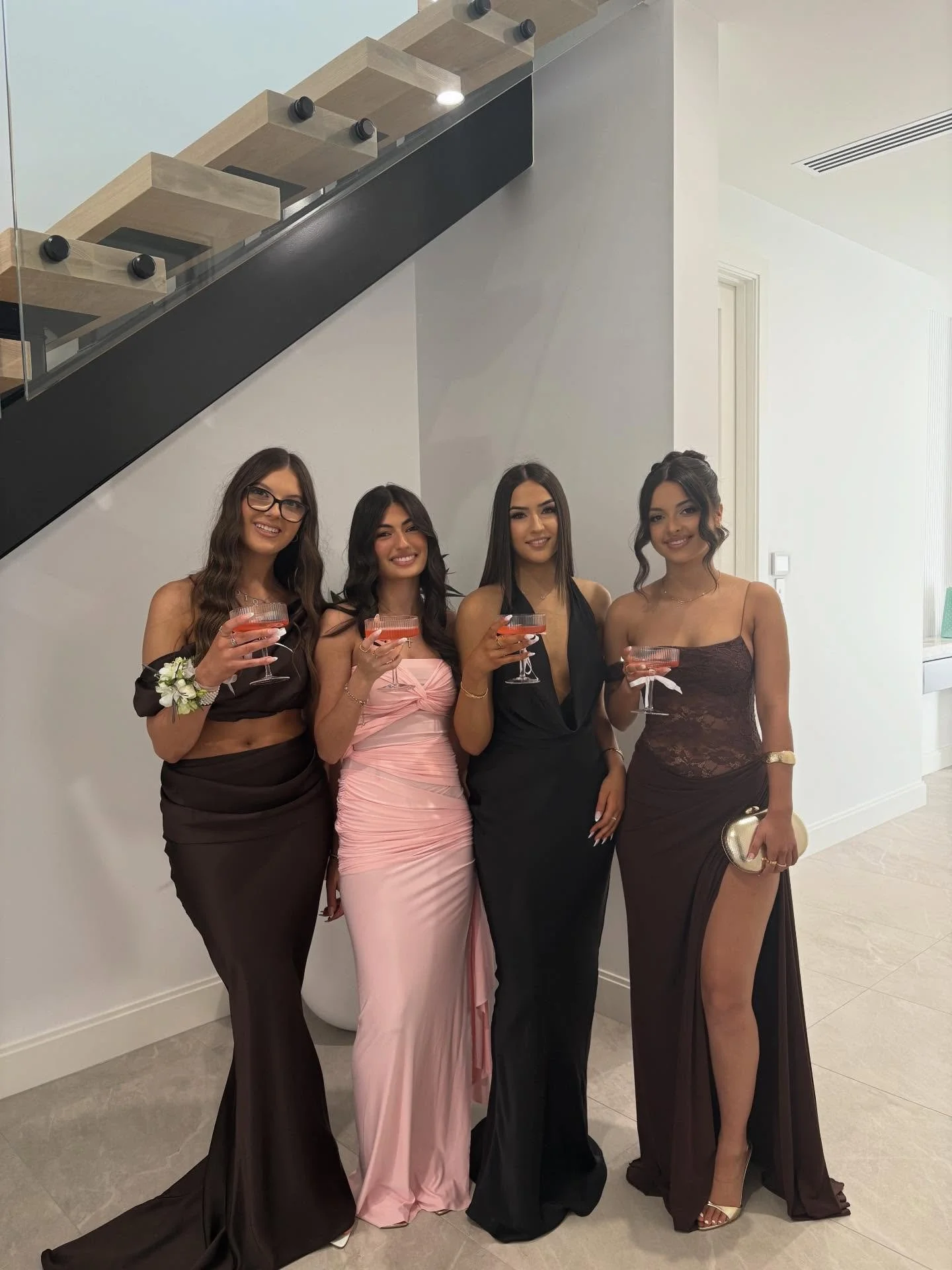 When 3 out of 4 besties choose Milo Hire&hellip; you know it&rsquo;s the move 😌✨ Book your dress now!