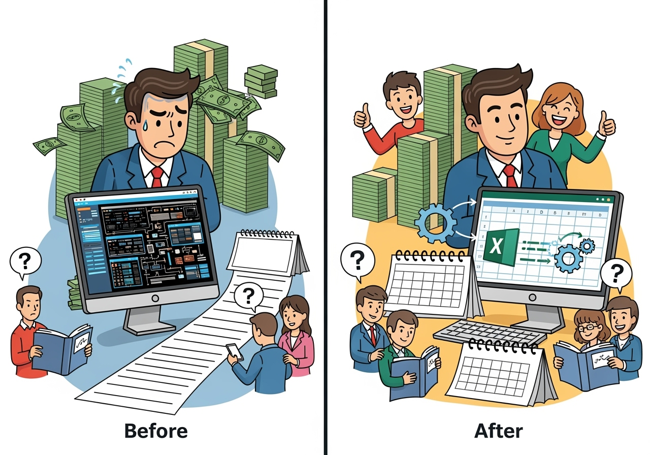 Excel Automation vs New Software: What Actually Works