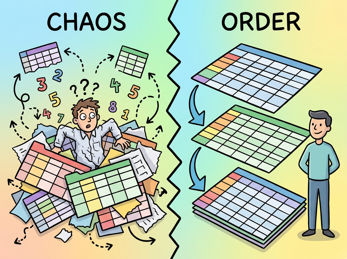 Excel Isn't the Problem. Your Spreadsheet Architecture Is.
