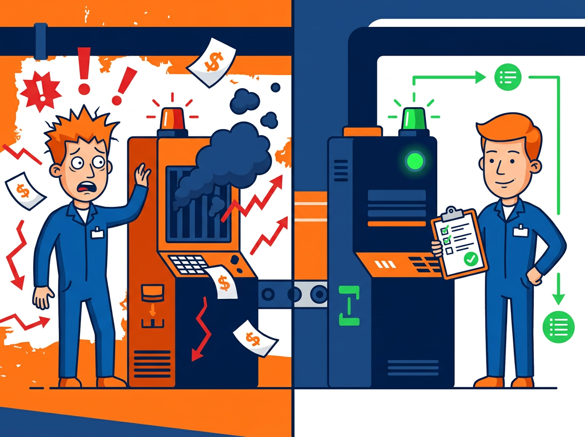 Why Reactive Maintenance Costs 3x More Than a Planned PPM Schedule