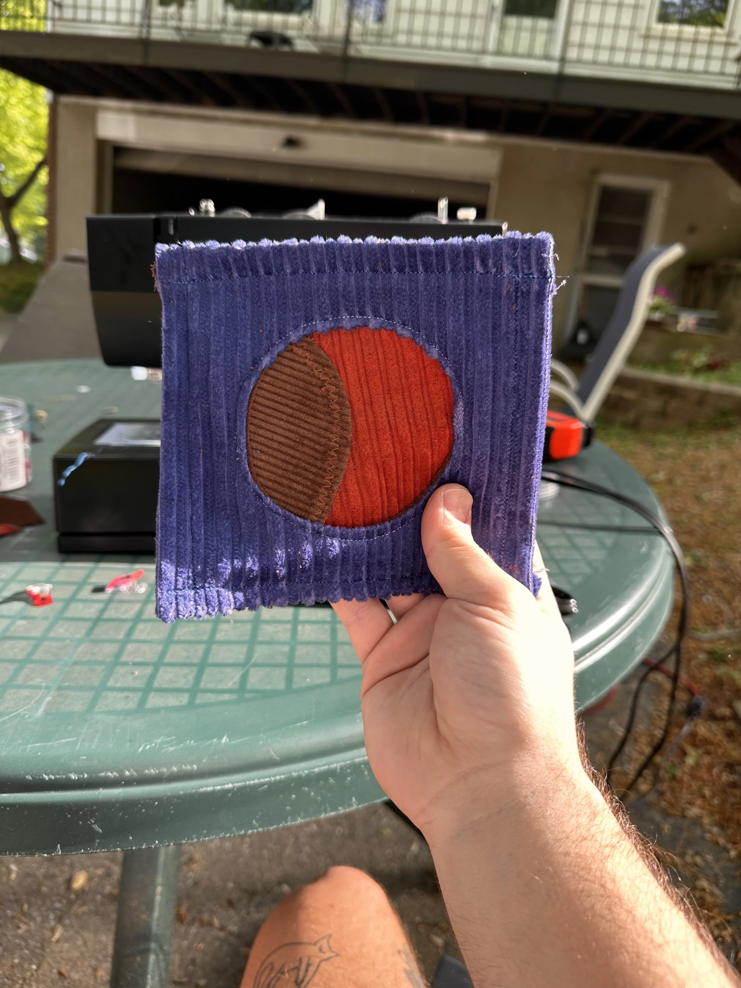 Moon pocket for my Artist's Chore Jacket