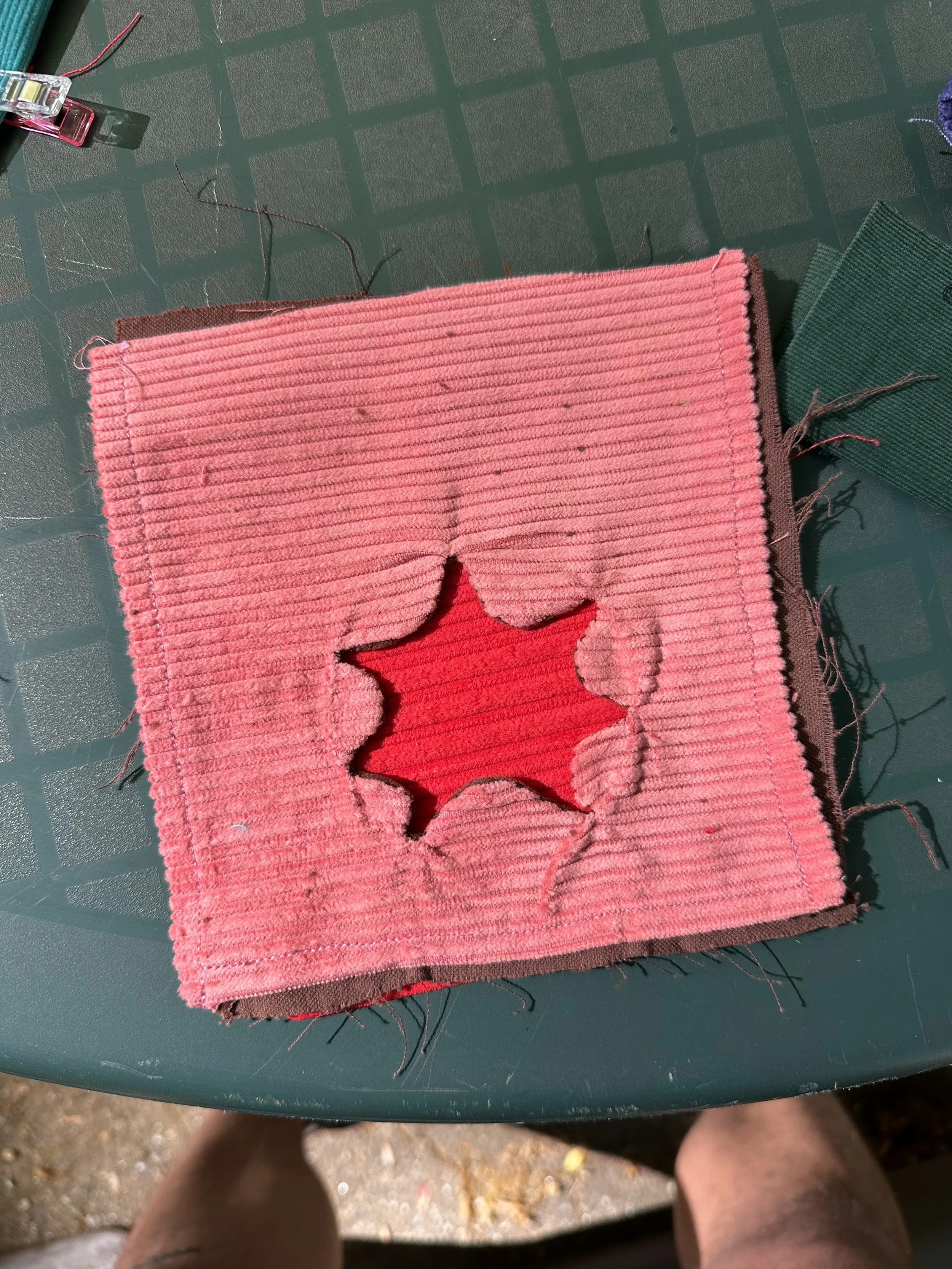 Just learned how to use a keyhole cut!