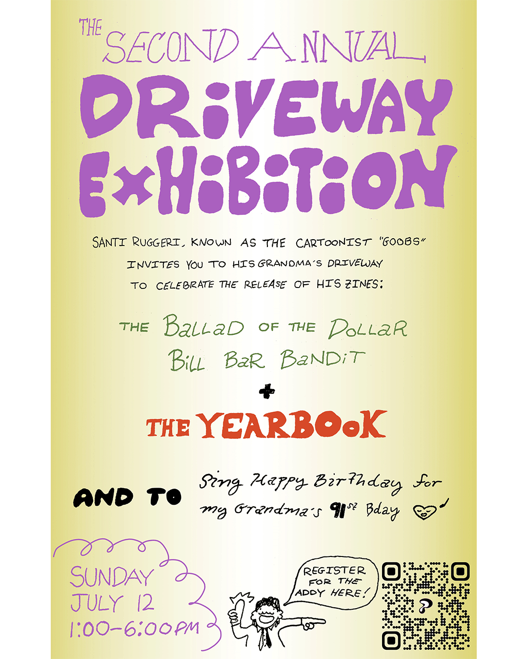 Poster for the event