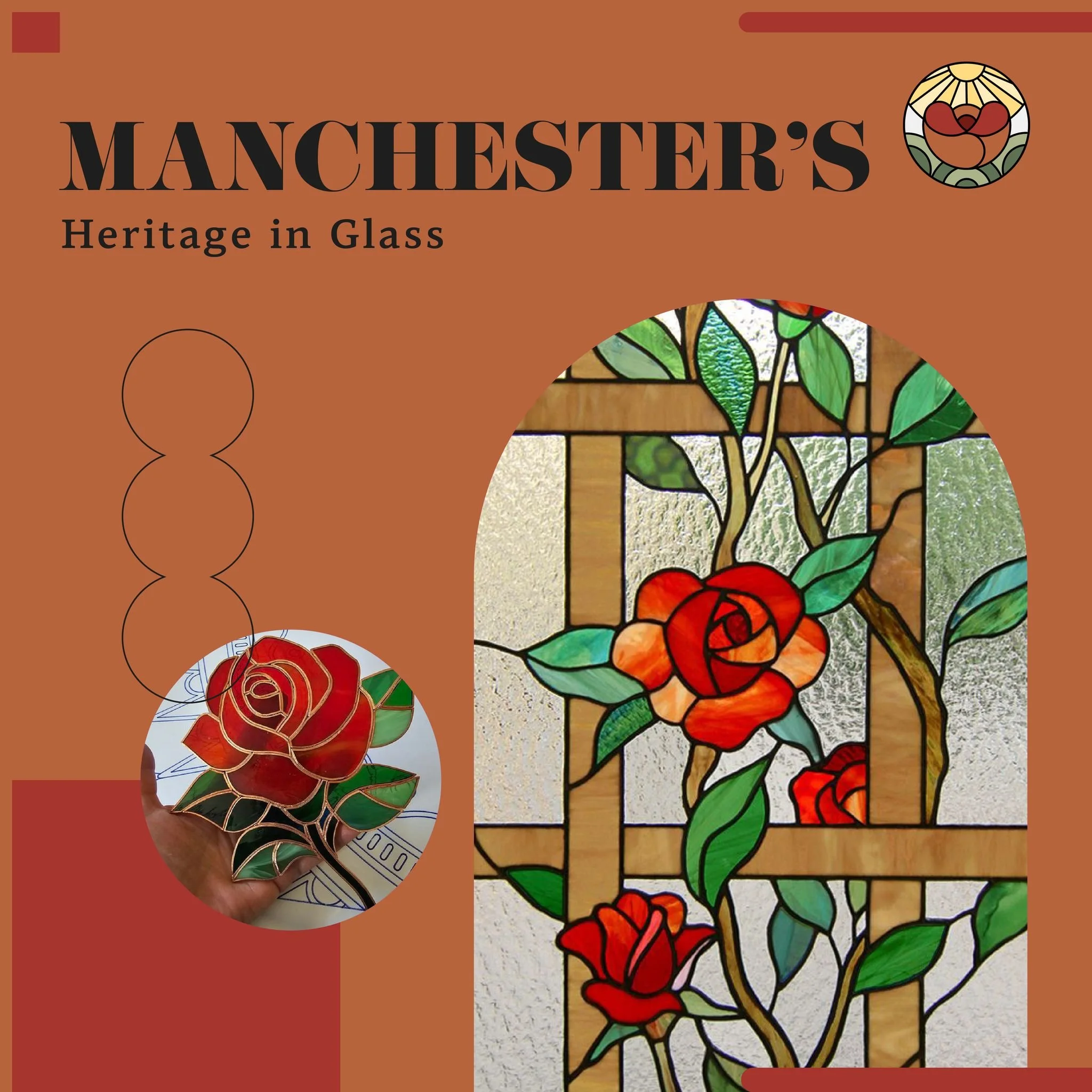 Celebrating Manchester's rich history through bespoke stained glass designs. Proudly serving Greater Manchester with artistry that reflects our shared heritage. Explore more using the link in our bio.

#StainedGlass #ManchesterArt #GlassArt #Handmade