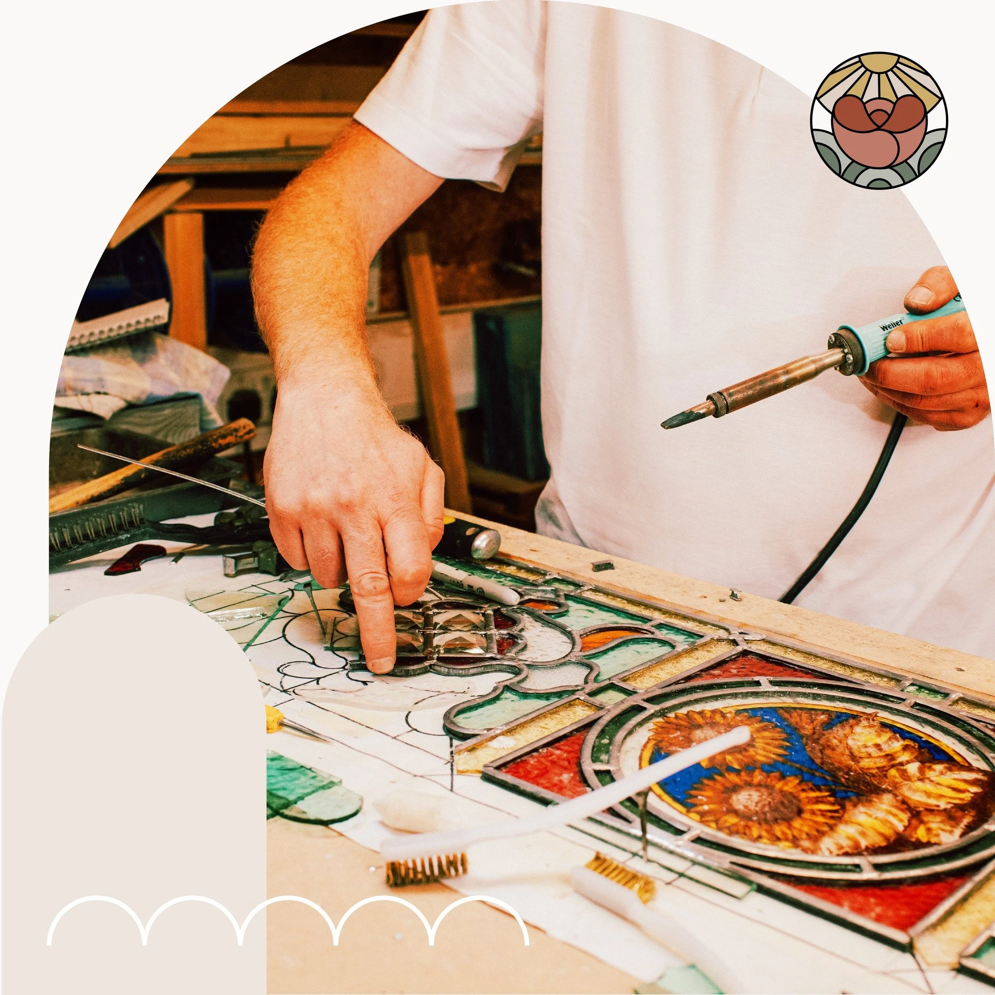 Every stained glass panel tells a story of heritage, artistry, and patience. At Stockport Stained Glass, we carefully restore each piece by hand - preserving its beauty for generations to come. Discover the artistry behind our restoration process tod