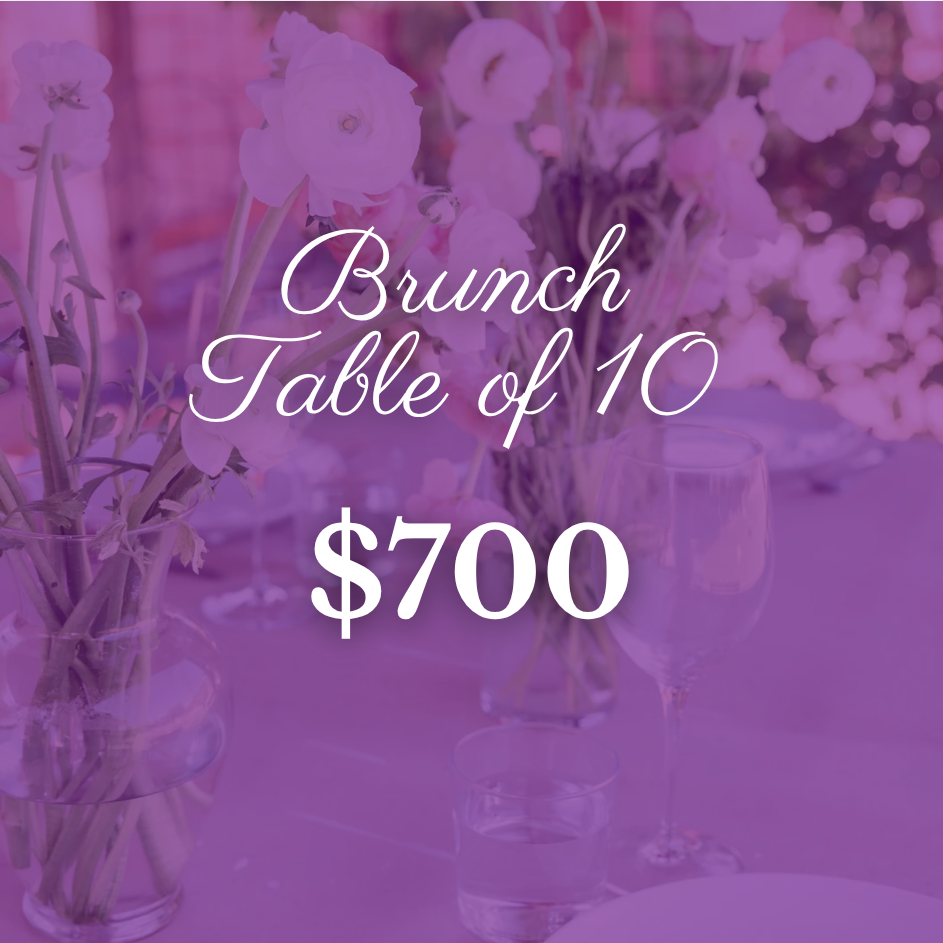 2025 Brunch-Table of 10