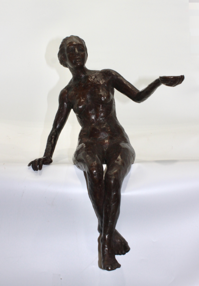 Woman Seated with Bowl