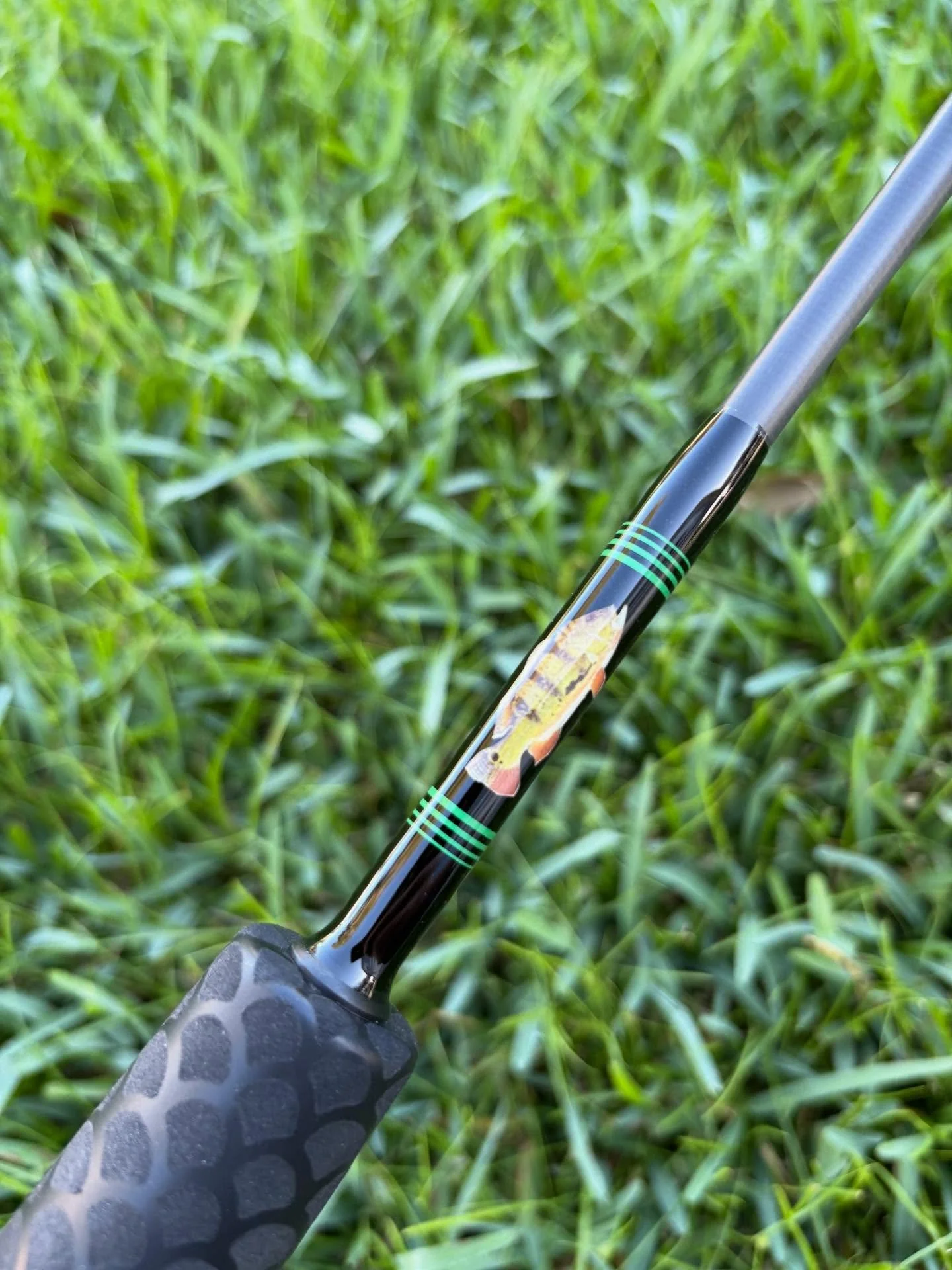 Super sweet light peacock rod I finished up with oversized grips.
&bull;
&bull;
&bull;
&bull;
&bull;
&bull;
&bull;
&bull;
&bull;
#Customrod #customrods #customrodbuilding
#Customrodbuilder #fishingrod #fishingrods #fishing #fishingflorida #sebastioni