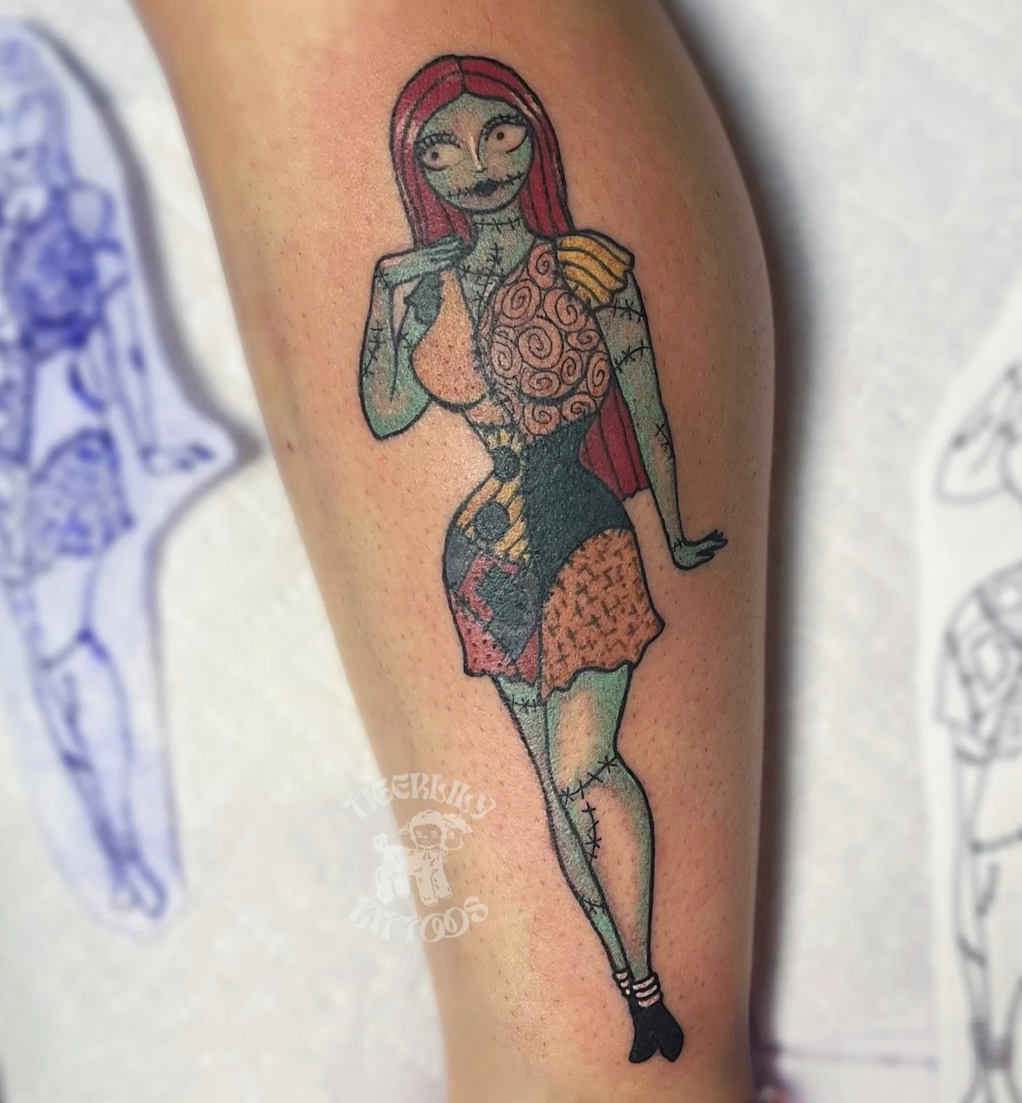 Sally pinup from @liltigertattoo ! DM her to book 🖤
*
*
*
*
#art #artist #tattooartist #lasvegas #vegas #tattooer #tattoo #tattoos #ink #inked #traditional #traditionaltattoo #americantraditional #pussykattattoo #pkt #vegasartist #femaletattooer #bl