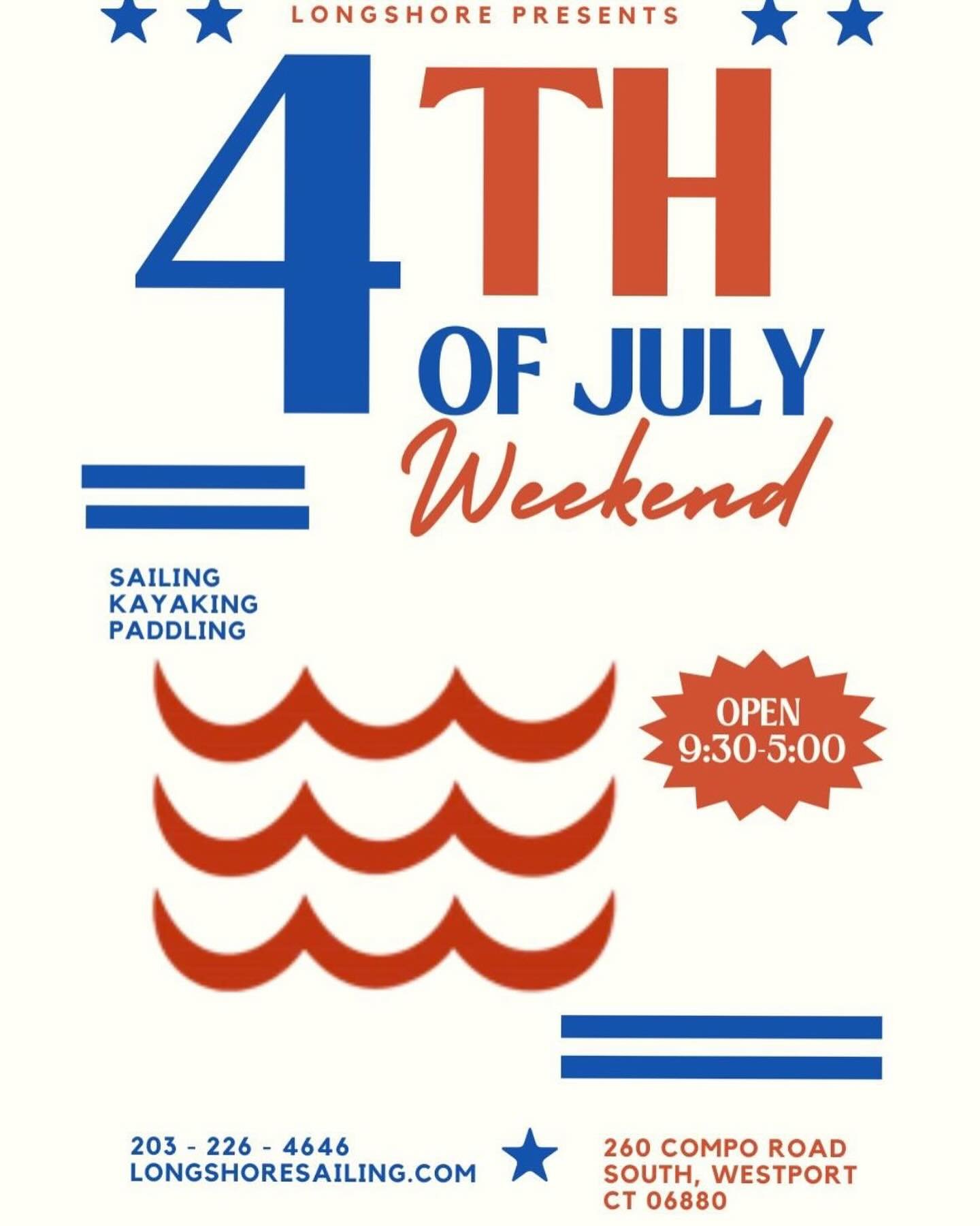 We will be fire(working) Fourth of July! Be sure to make your reservation ahead of time!
Open 9:30am-5:00pm