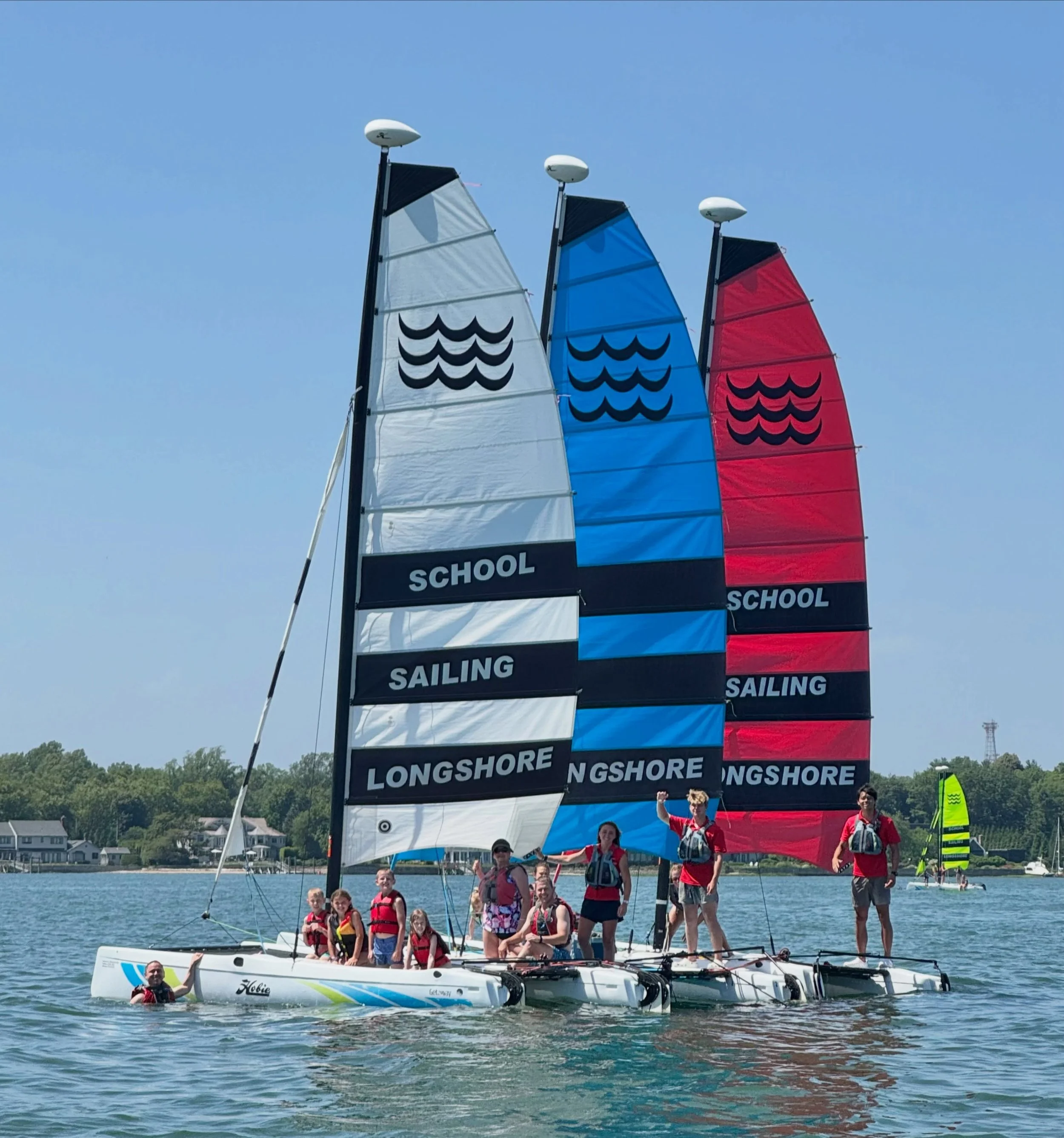 Red, white, blue, and sailing too. 
Wishing everyone a happy and safe Fourth of July from Longshore Sailing School!

#longshoresailingschool #westportct #sailing #fairfieldcounty #july4th