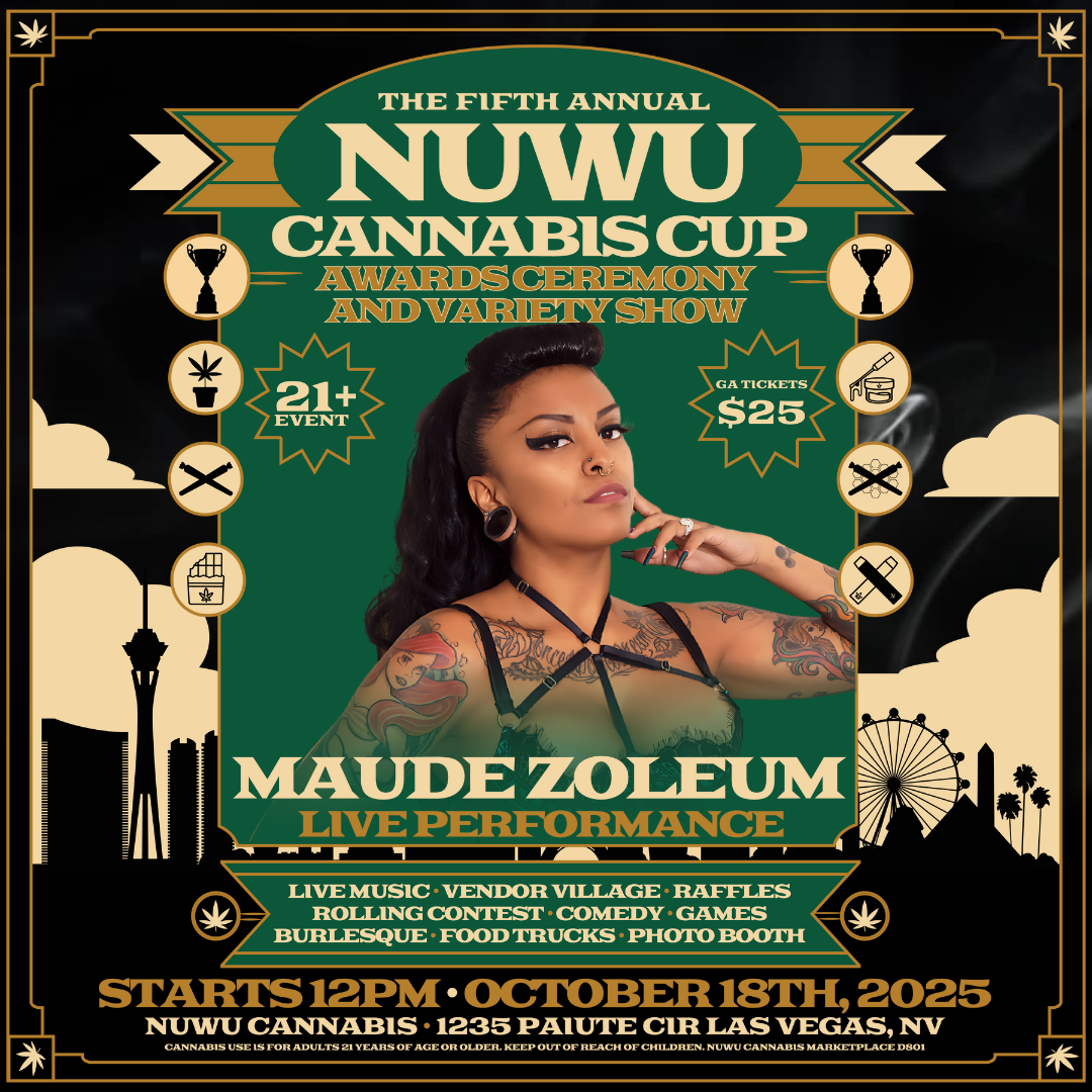 Maude Zoleum – Burlesque at NuWu Cannabis Cup 2025