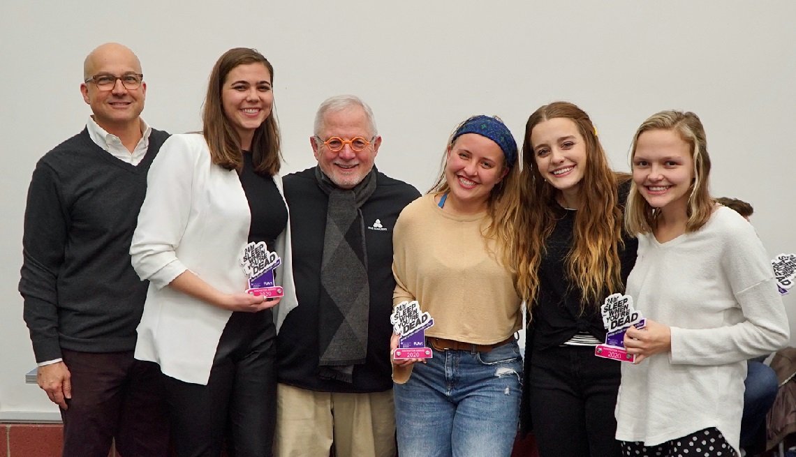 Team Photo accepting 2020 Innovation Award