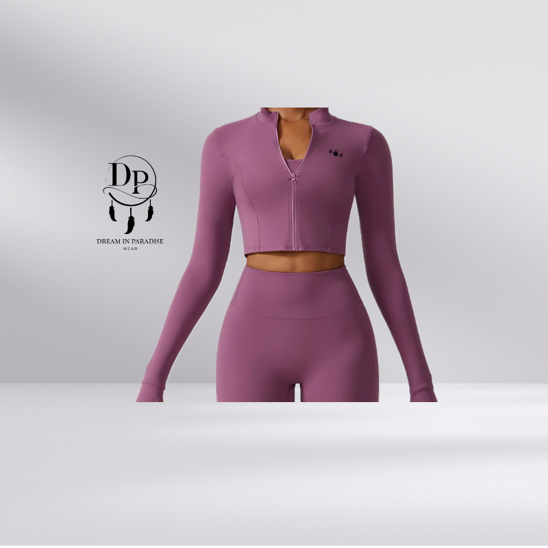 Sculpt Flex Zip Crop Jacket