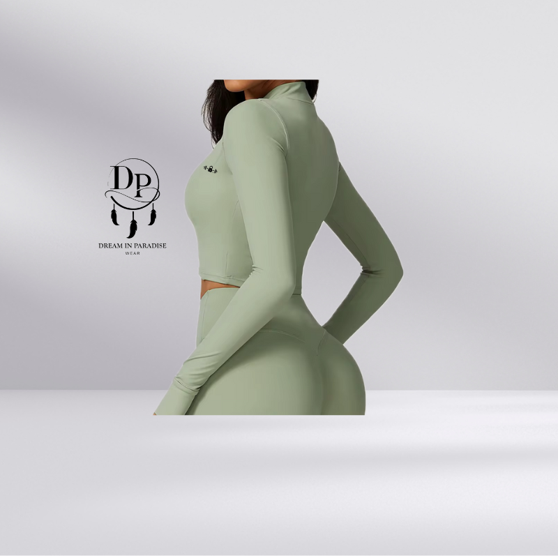 Sculpt Flex Zip Crop Jacket