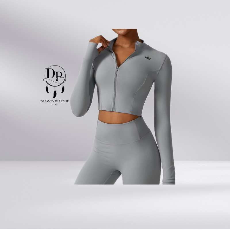 Sculpt Flex Zip Crop Jacket