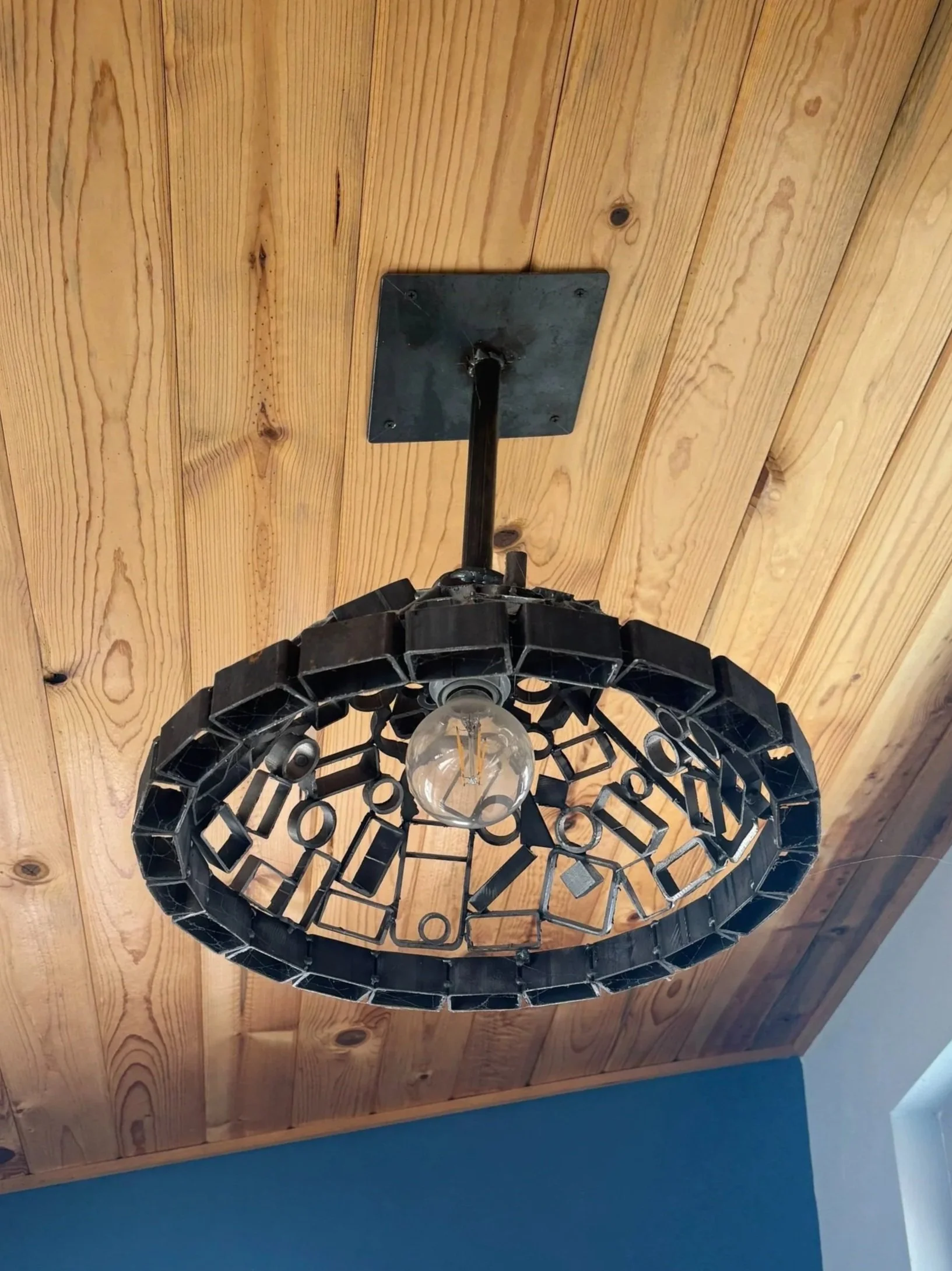 Steel Light Fixture