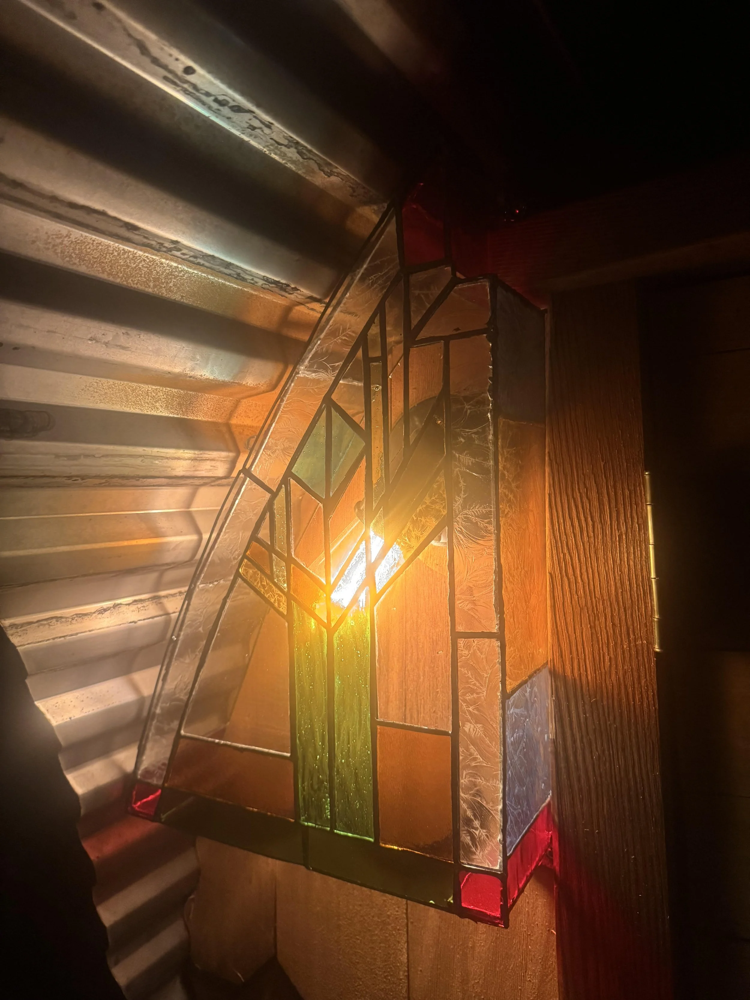 Stained Glass Light Fixture