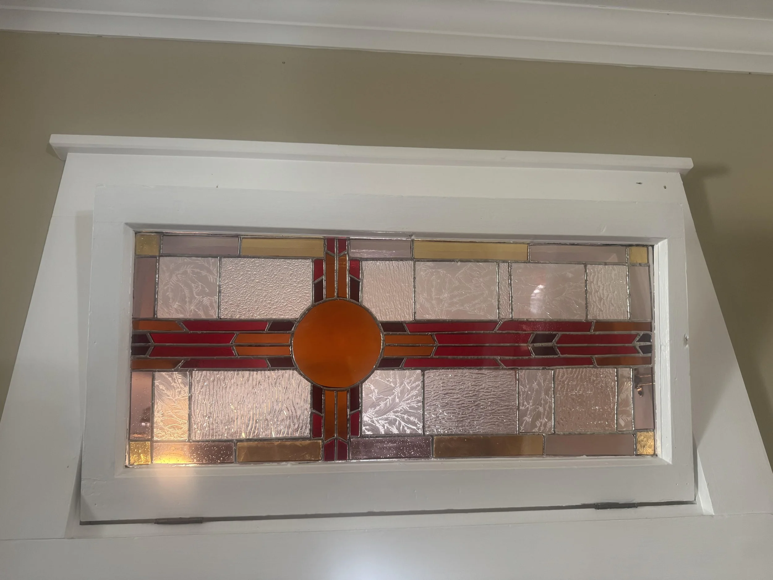 Stained Glass Transom 
