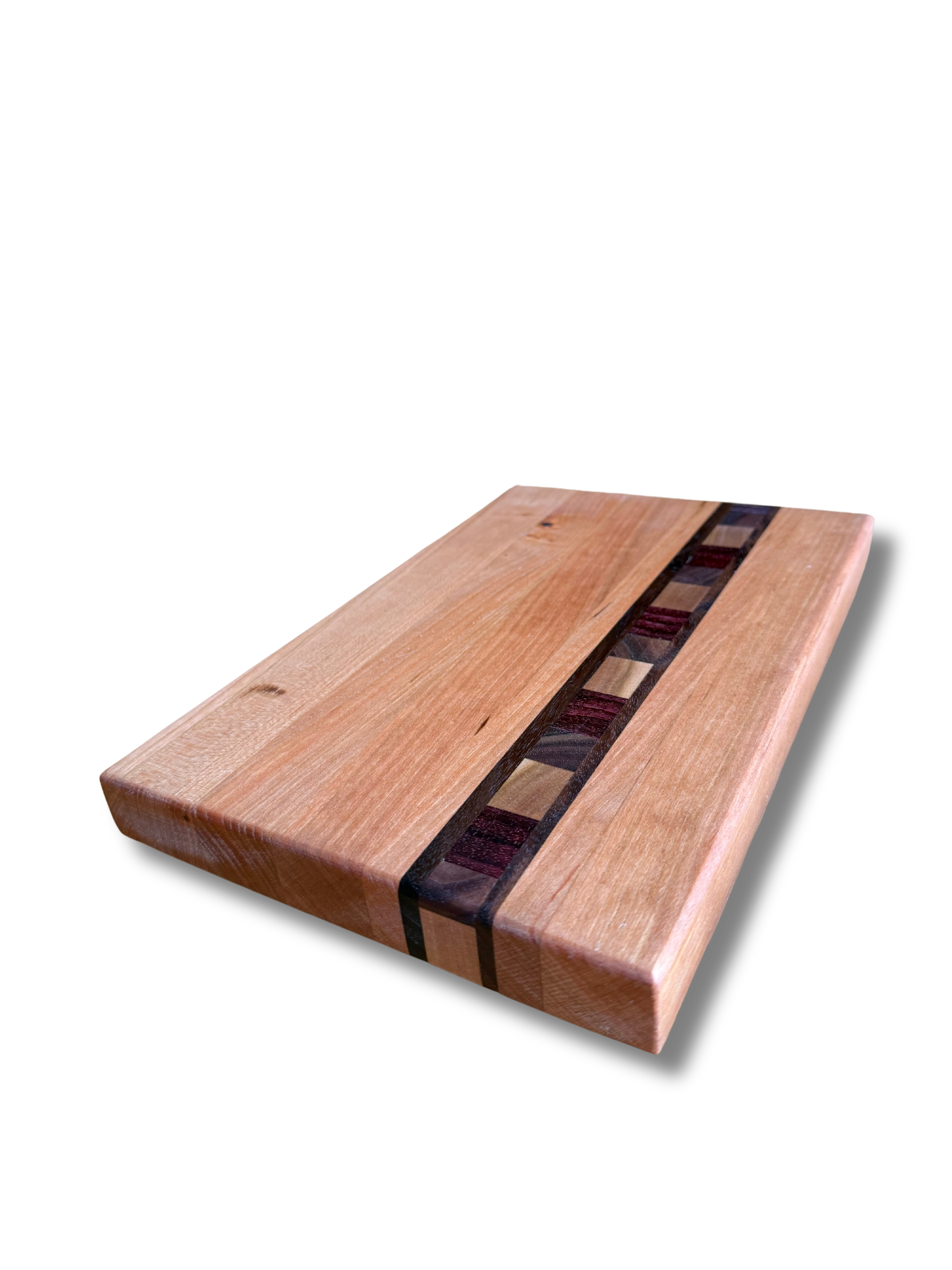 Cherry and Walnut Cutting Board with End Grain Insert
