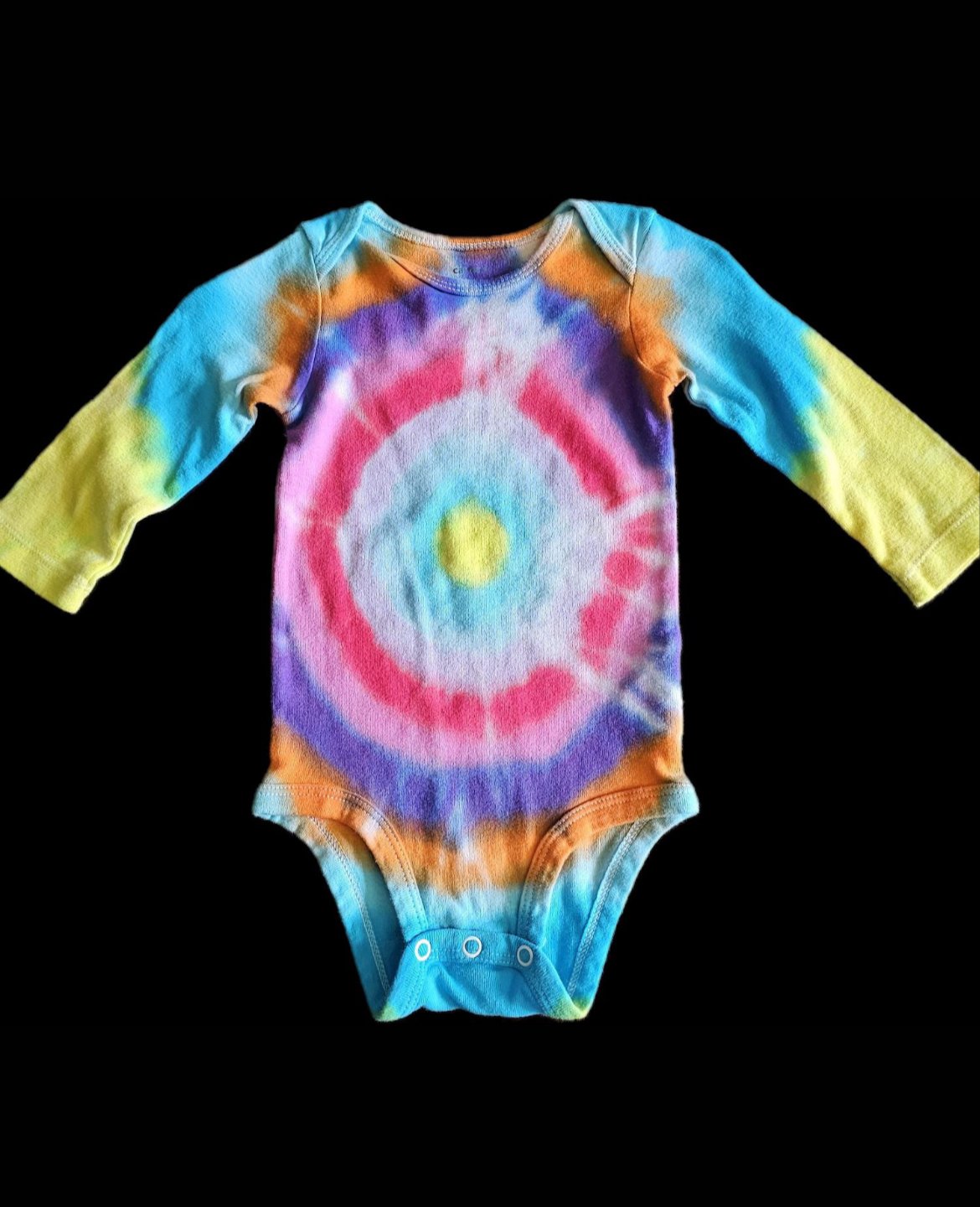 Tie Dye Long Sleeve Onesie