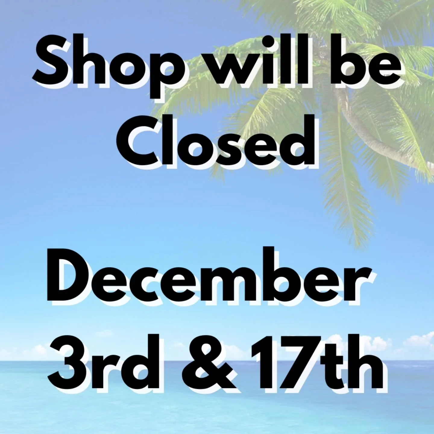 Sorry for any inconvenience! I've got school Christmas concerts to attend etc 🎄 😁