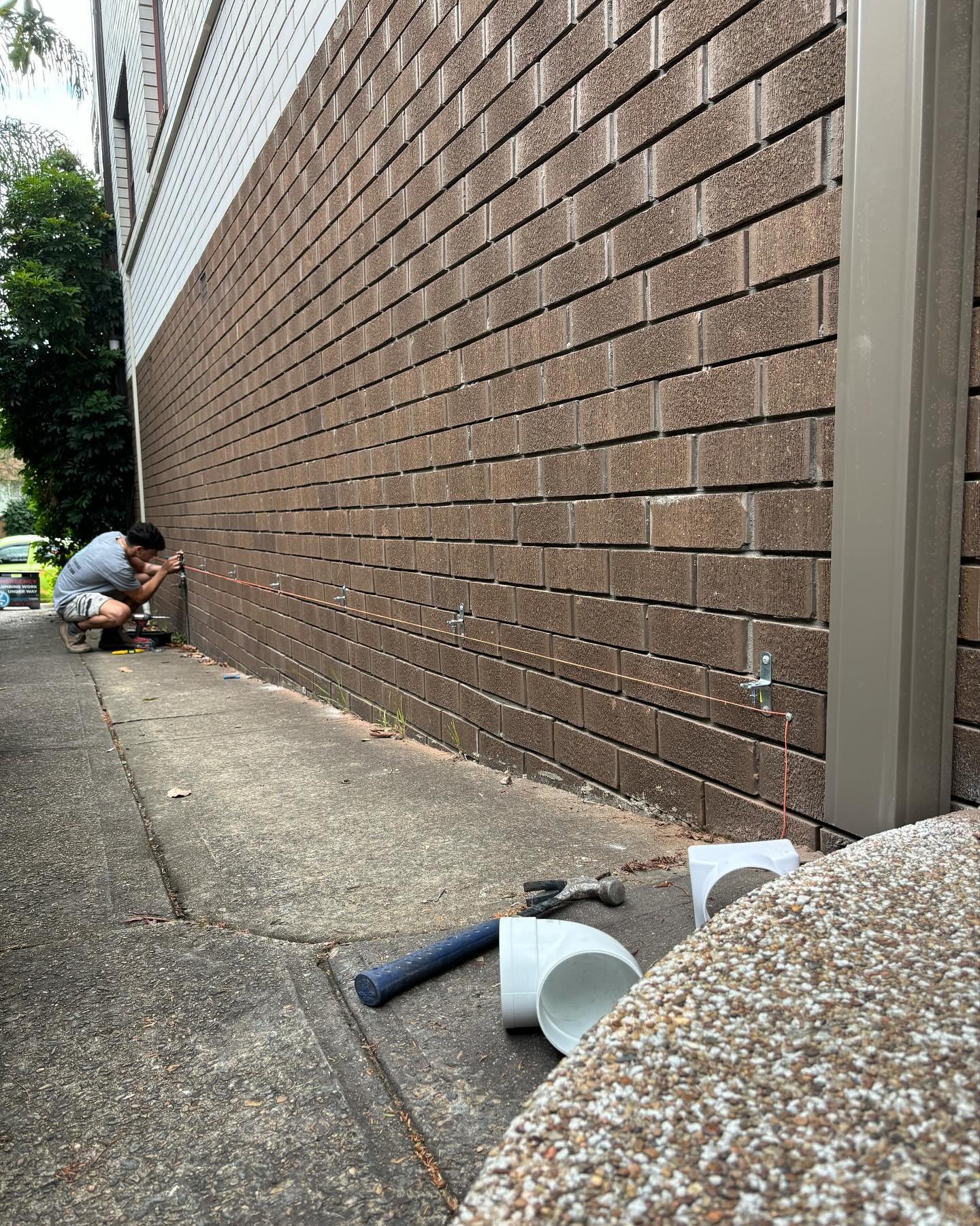 🌧️ STORMWATER 🌧️
&bull;
Following the replacement of the roof area for this building, additional downpipes were installed. We provided a few different options to our Client for the new downpipe connections &amp; this was the option they chose. 🤙🏼