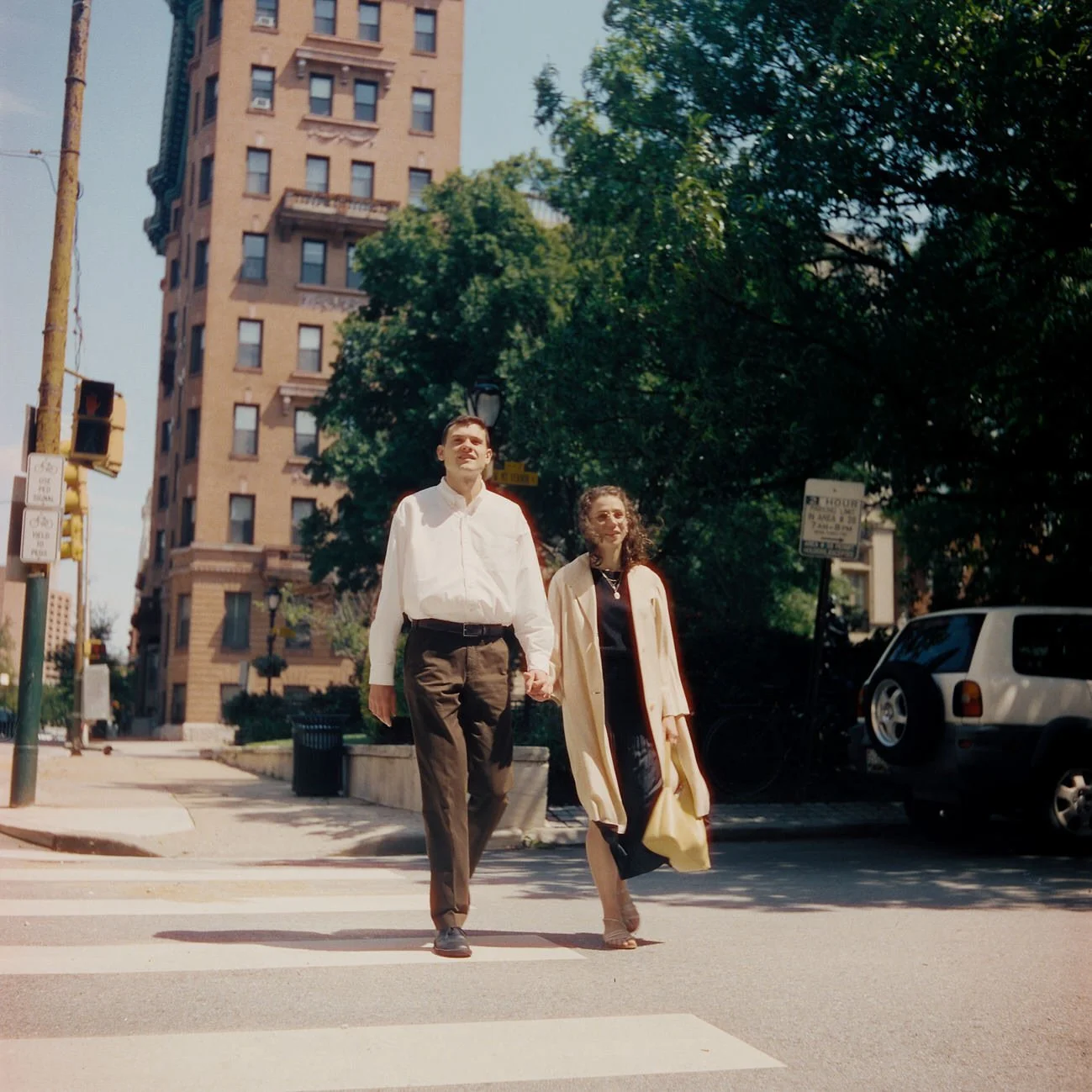 Mt Vernon Square Engagement Session