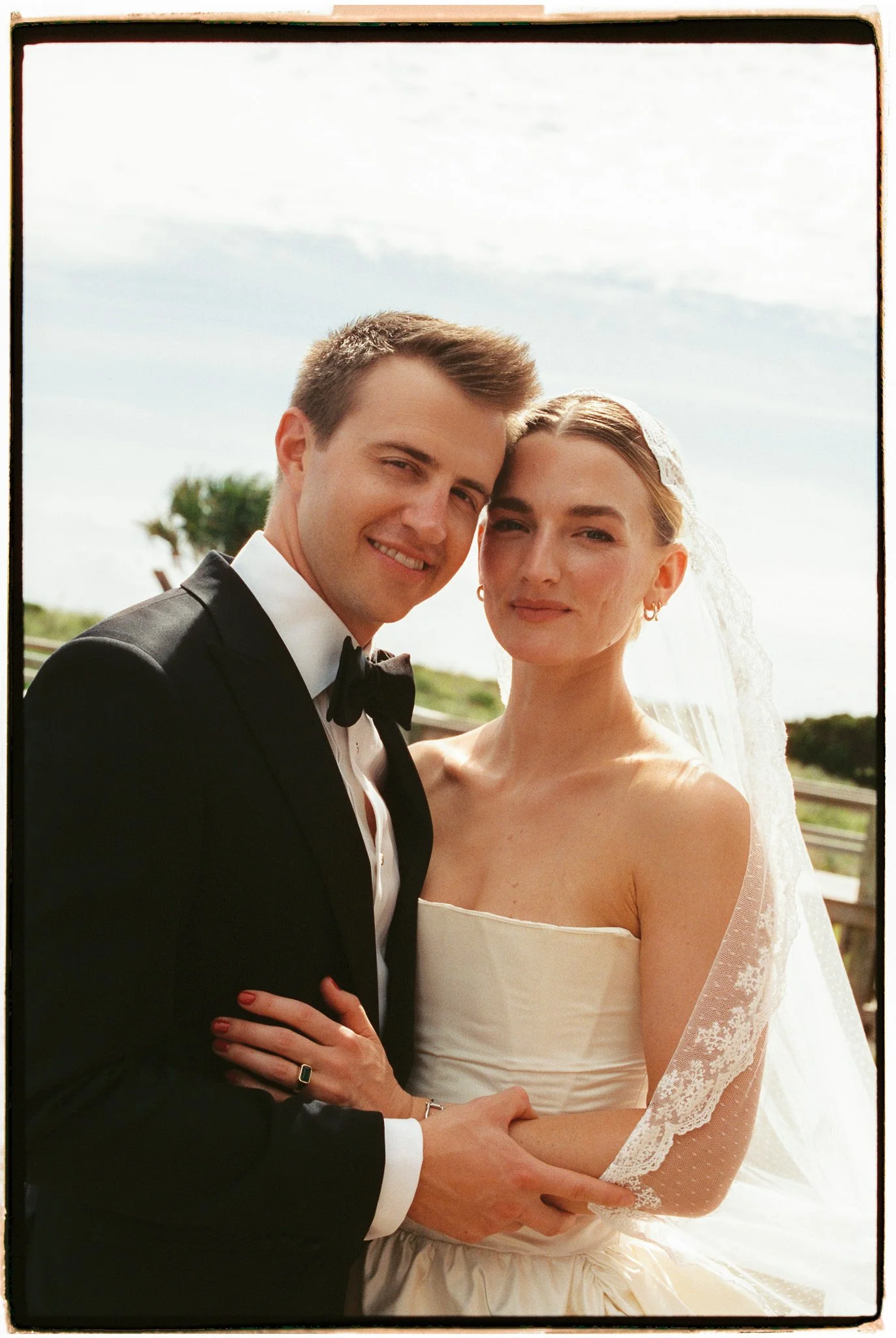 Carolina Yacht Club Wedding Portraits - East coast film wedding photographer 3.jpg