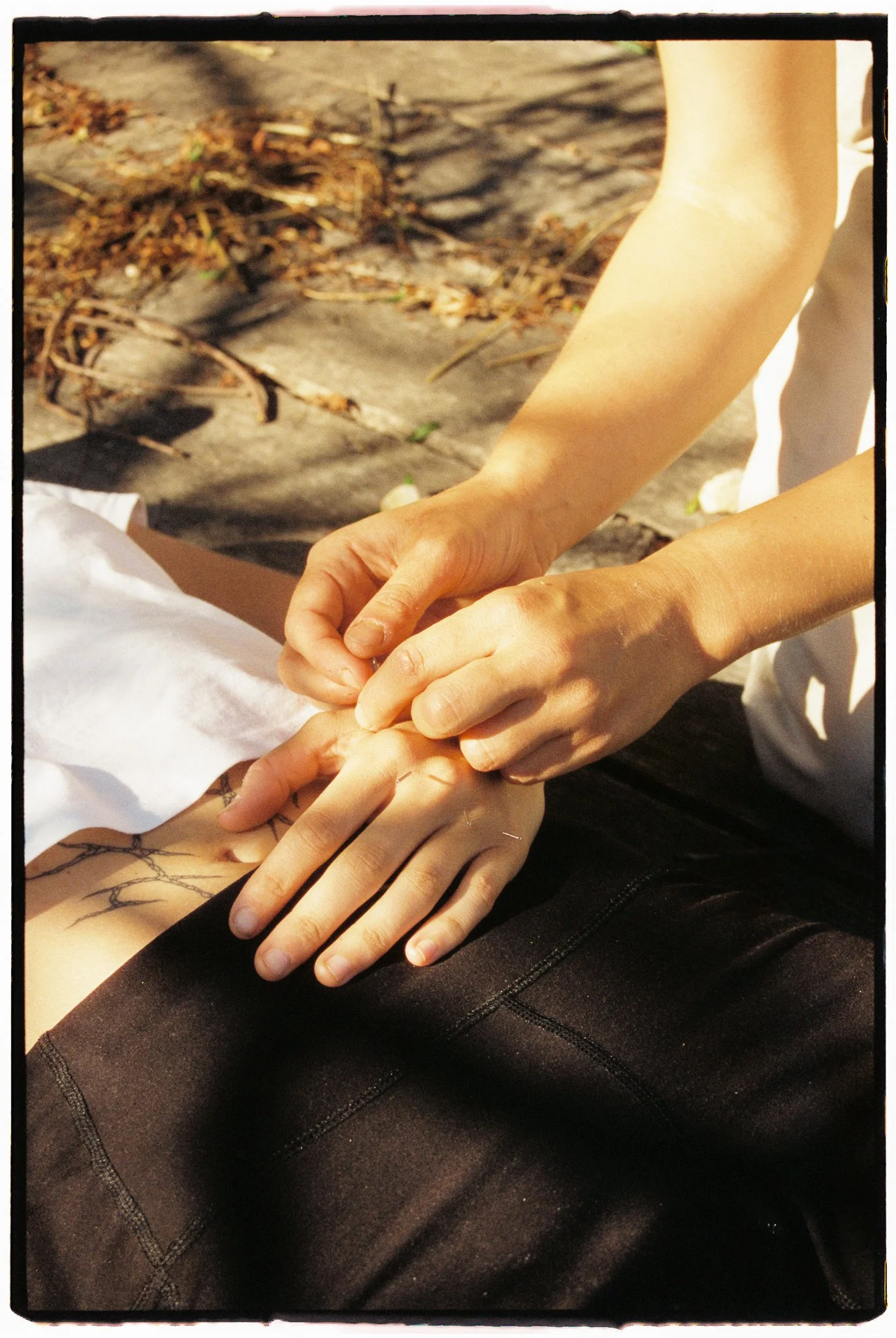 hands touching healing modalities