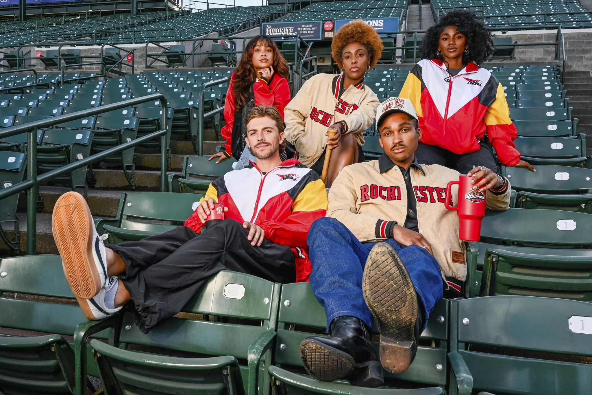Rochester Red Wings Lifestyle Campaign - CD & Wardrobe Styling