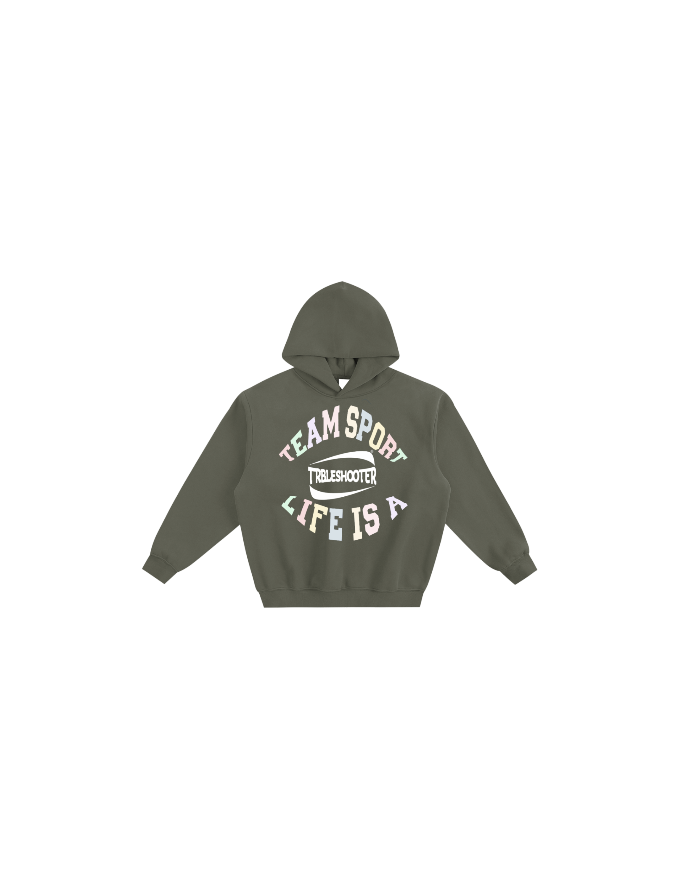 Fleeced Boxy Hoodie