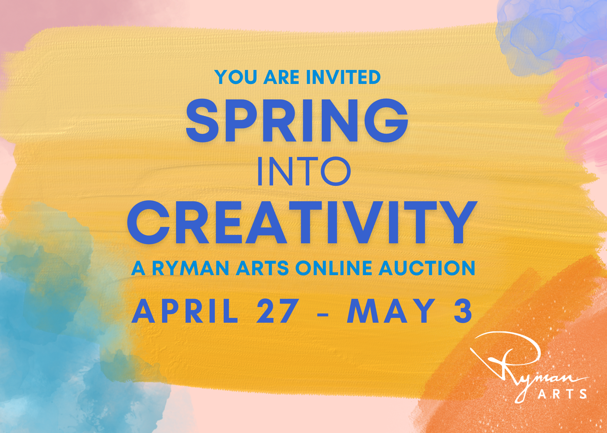 Spring into Creativity: A Ryman Arts Auction