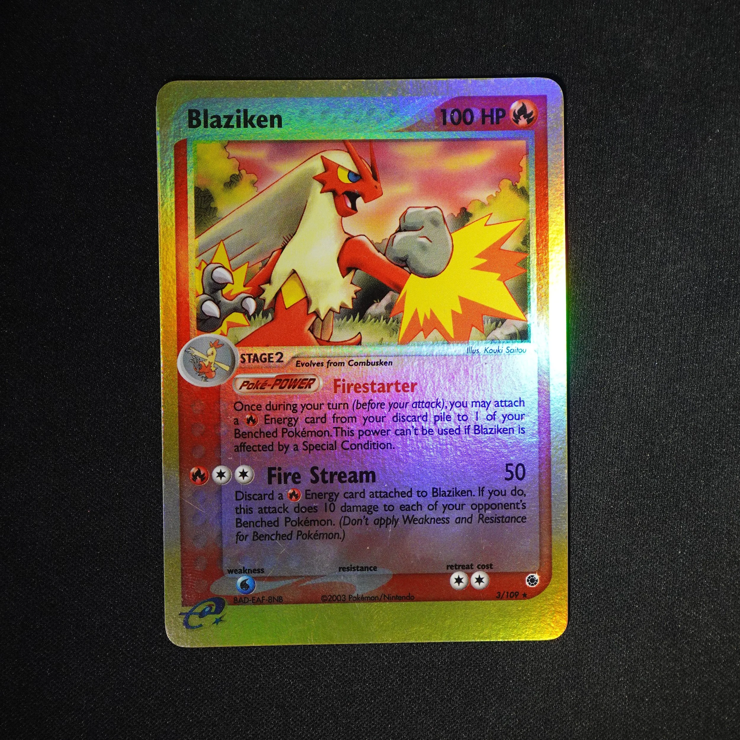 Blaziken #3 [Reverse Holo ] - NM-