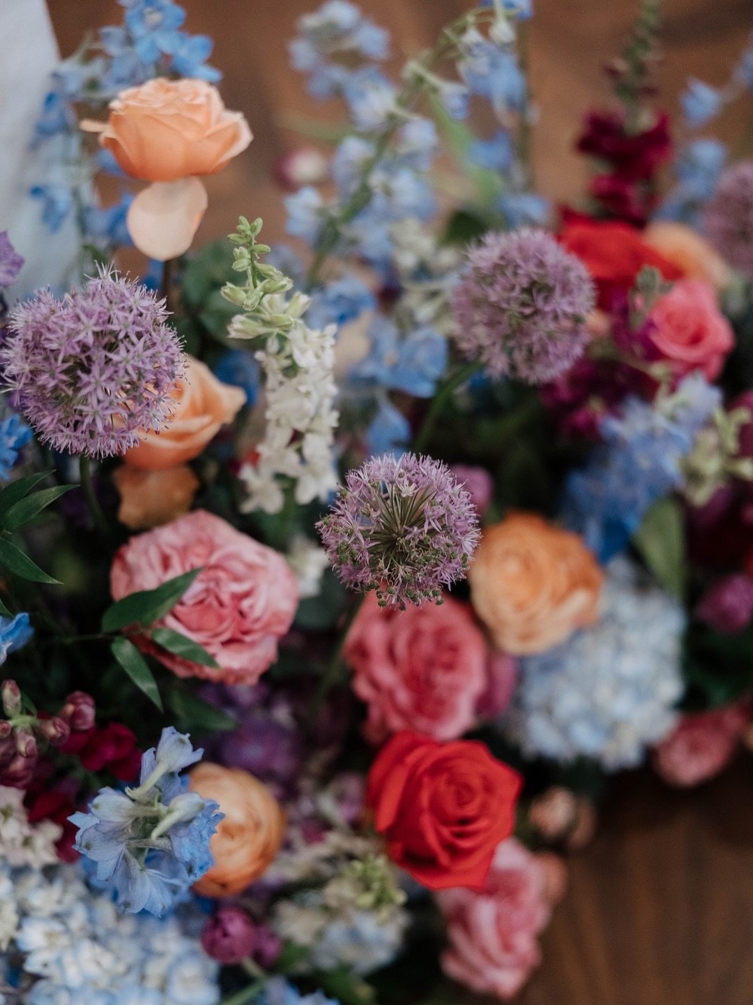 If you ever wondered how could a wedding possibly be cute but romantic, vibrant but moody, deeply joyful and fun but also elegant - may I introduce you to Natalie and Matt. Nat and Matt&rsquo;s colorful wedding at the Hotel Dupont in Wilmington DE is