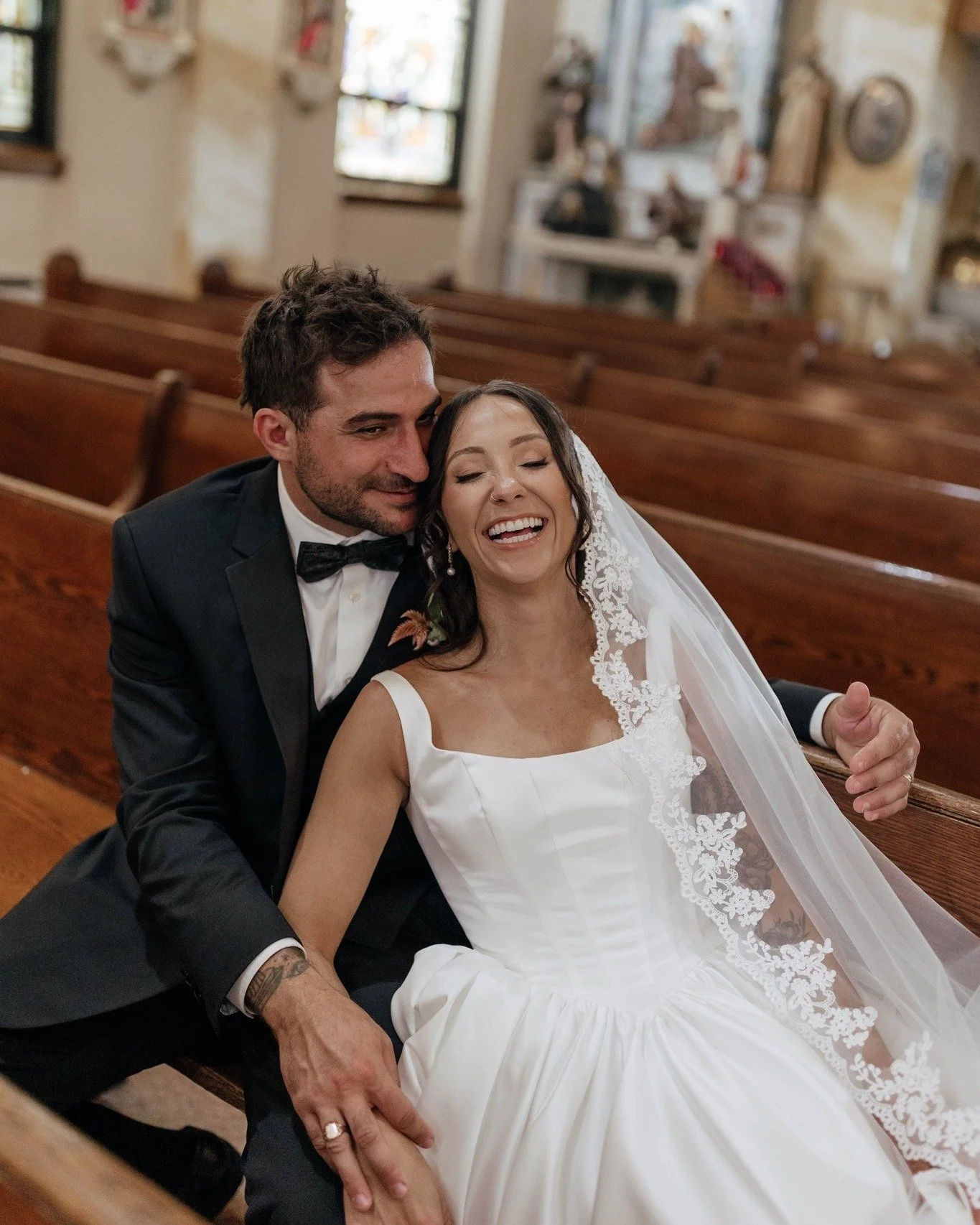 Nicole and Joe's wedding  had all the romance, reverence, sun-drenched-color and celebration of an Amalfi-coast-wedding in the NJ hometown package of Atlantic City.
.
.
Hair: @marissamatthews_hair 
Dress: @thebridalstudioutah @monarquebridal 
Suit: @