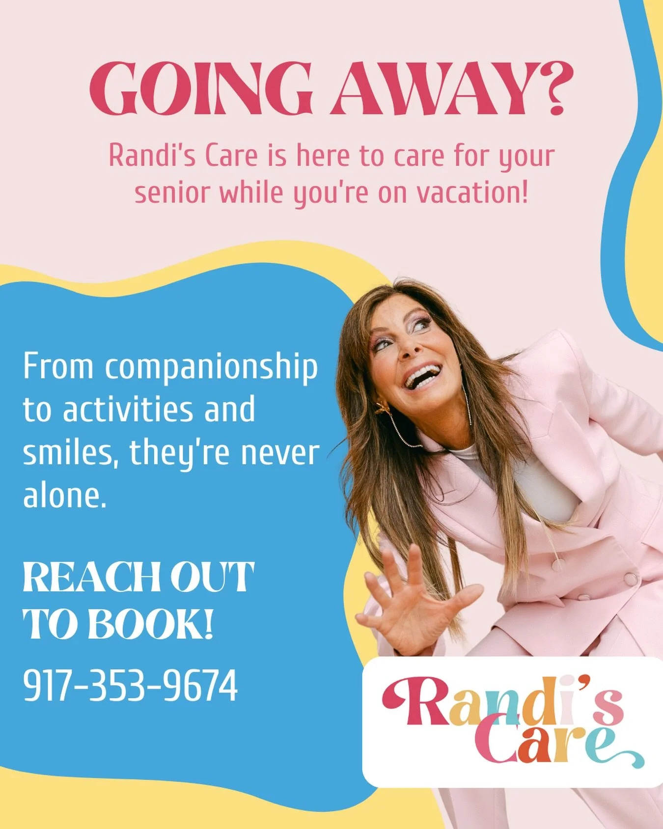 Going away? ✈️
We&rsquo;ve got you covered 🤍

While you&rsquo;re on vacation, Randi&rsquo;s Care is here making sure your loved one is cared for, engaged, and never alone. From companionship to fun activities and plenty of smiles, we bring comfort a