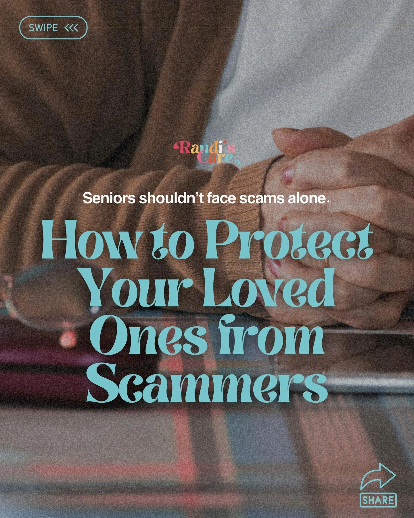Scammers rely on lonely seniors. 

A few simple rules&hellip;

If someone asks you to:

&bull; Act immediately

&bull; Send gift cards or wire money

&bull; Keep it secret

Pause and talk to someone you trust! Share this with your loved ones who need