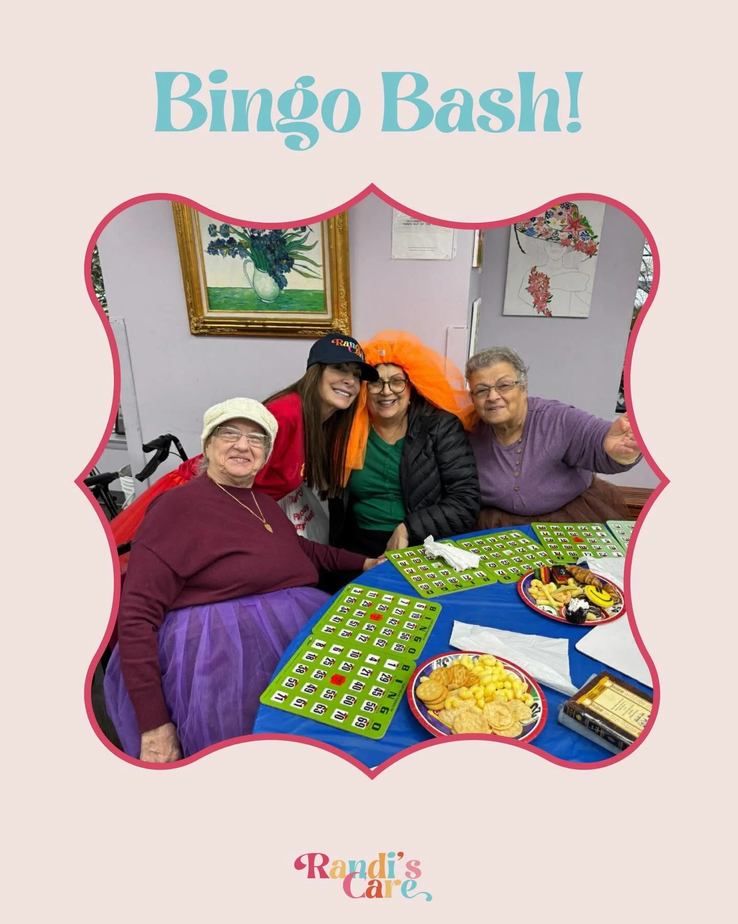 The seniors brought the fun at Bingo Bash.. we just brought the prizes! 🎉